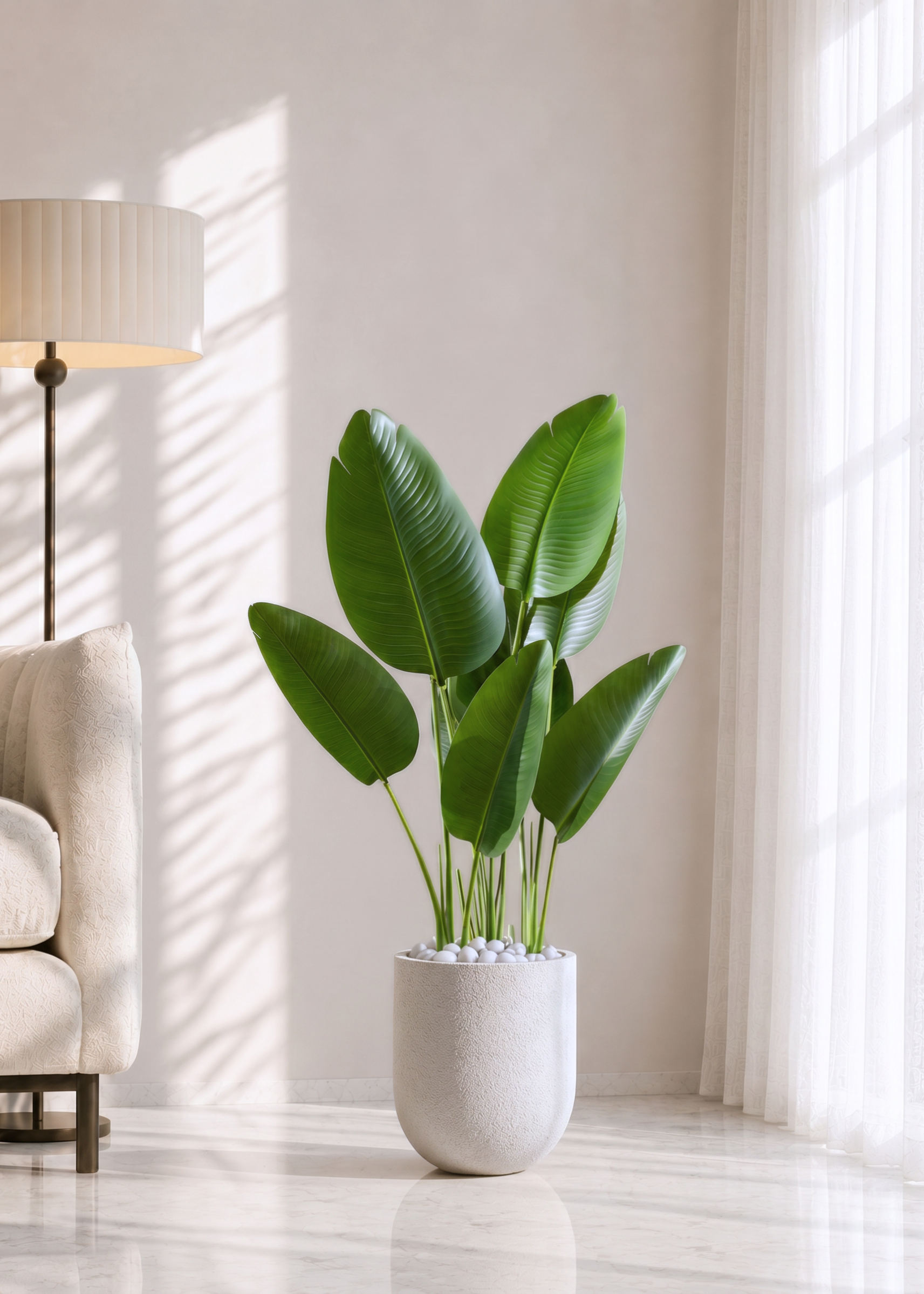 Lassa Planters - Chalk White
