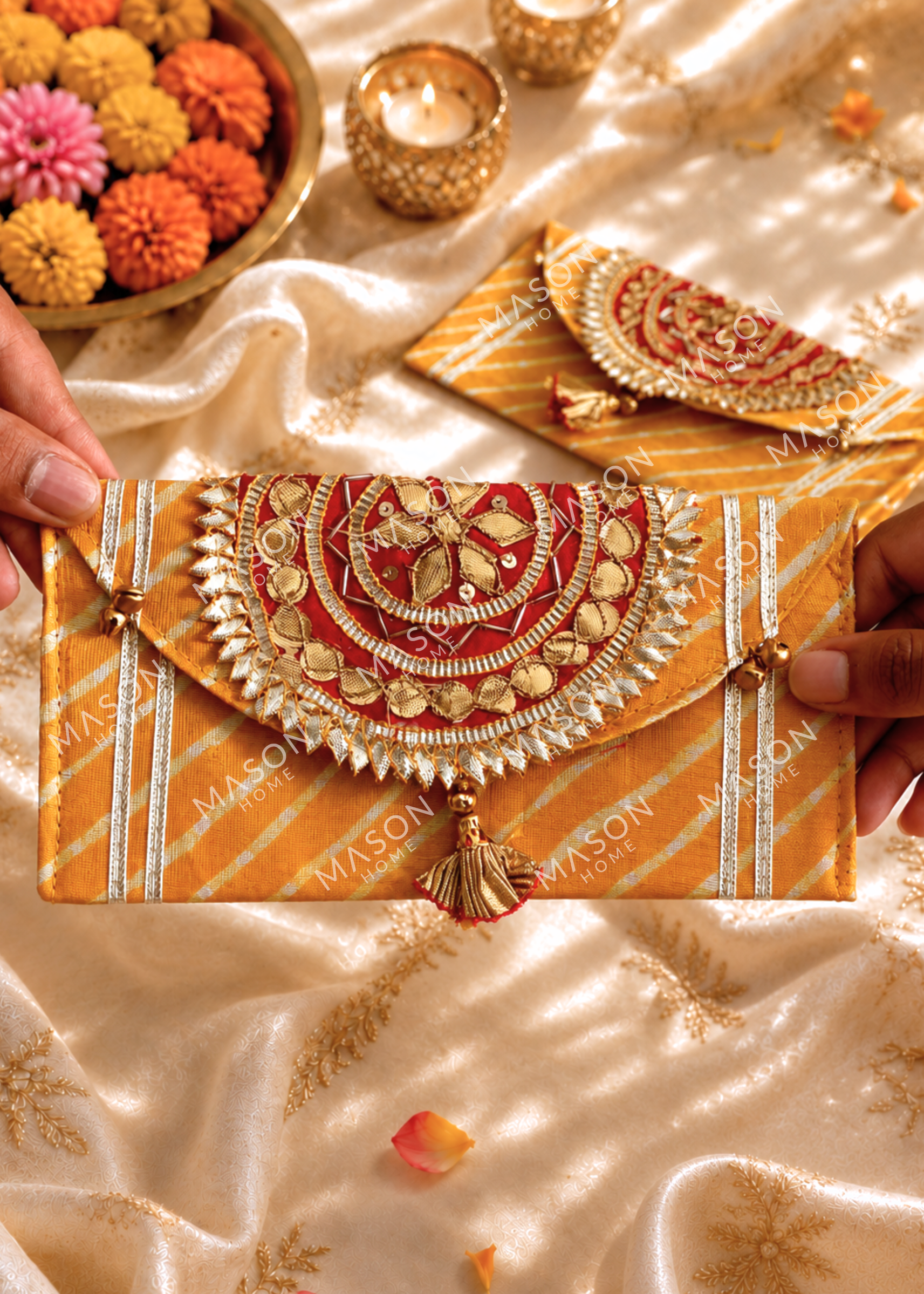 Festive Zari Envelope YR - Set of 5