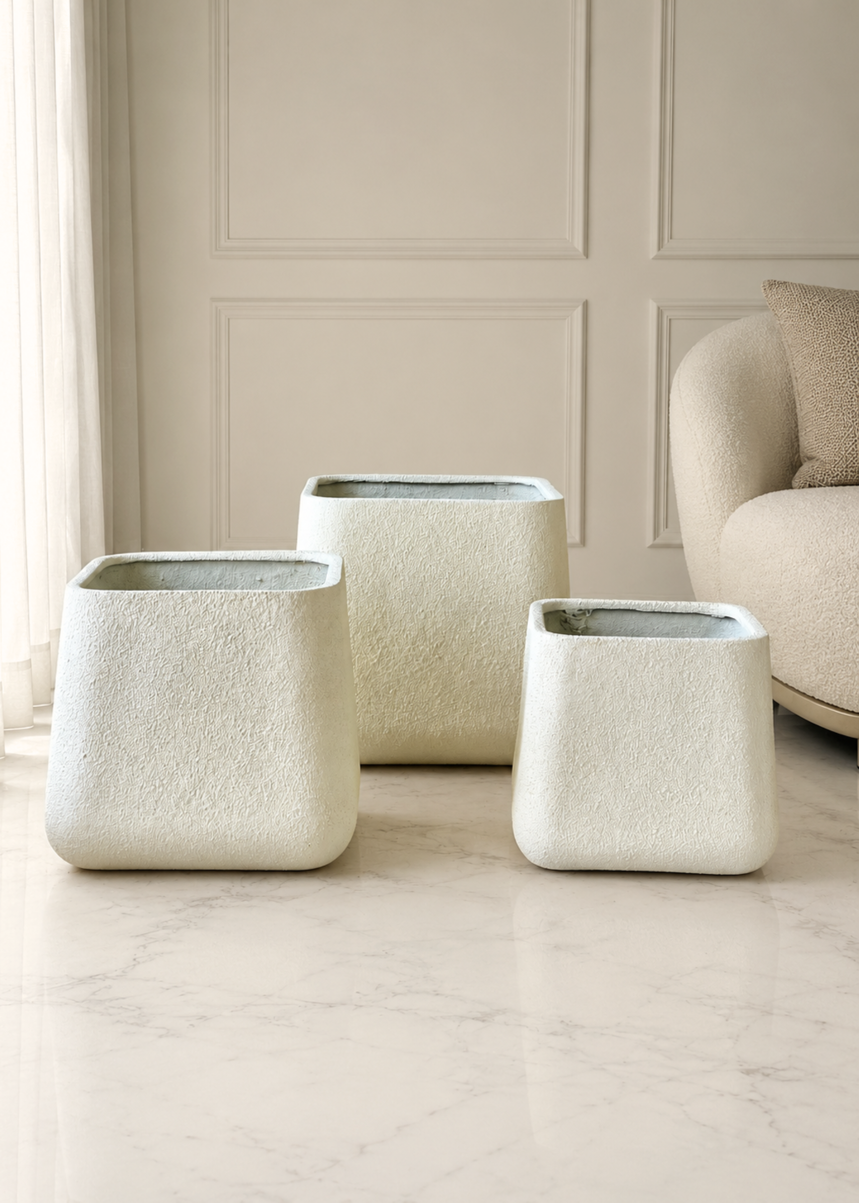 Arden Planters - Ivory