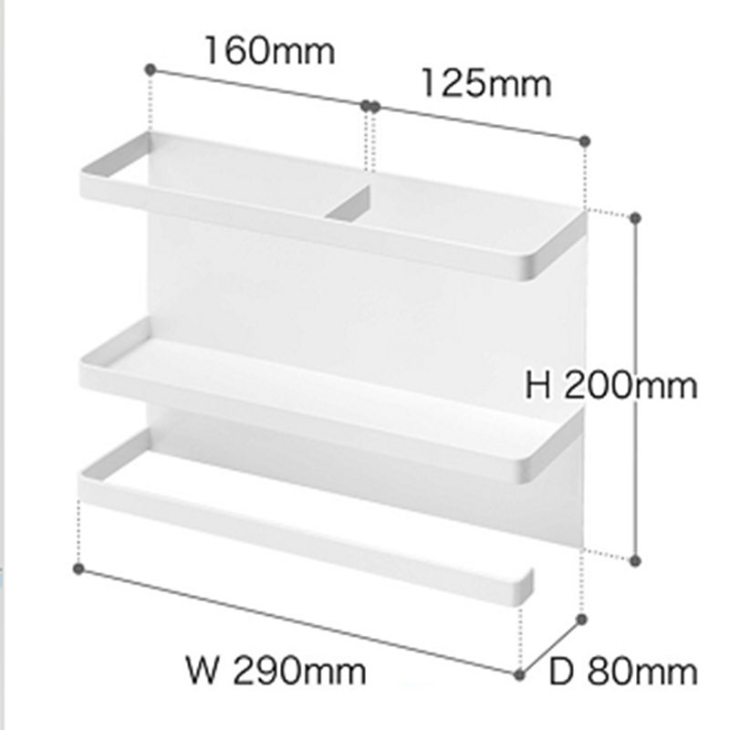 Magnetic Wrap Holder - White