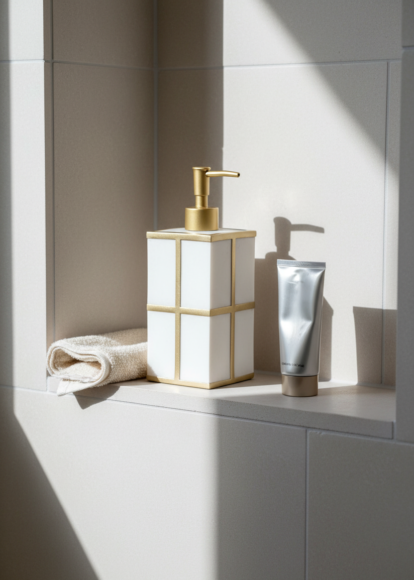 Axia Bathroom Dispenser - Ivory