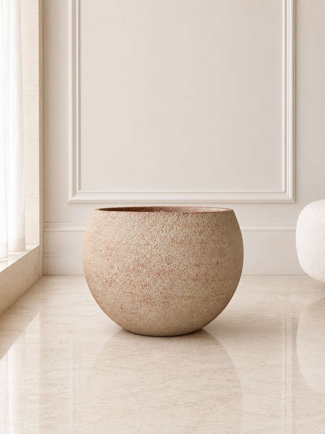 Lithos Planters - Raw Terracotta