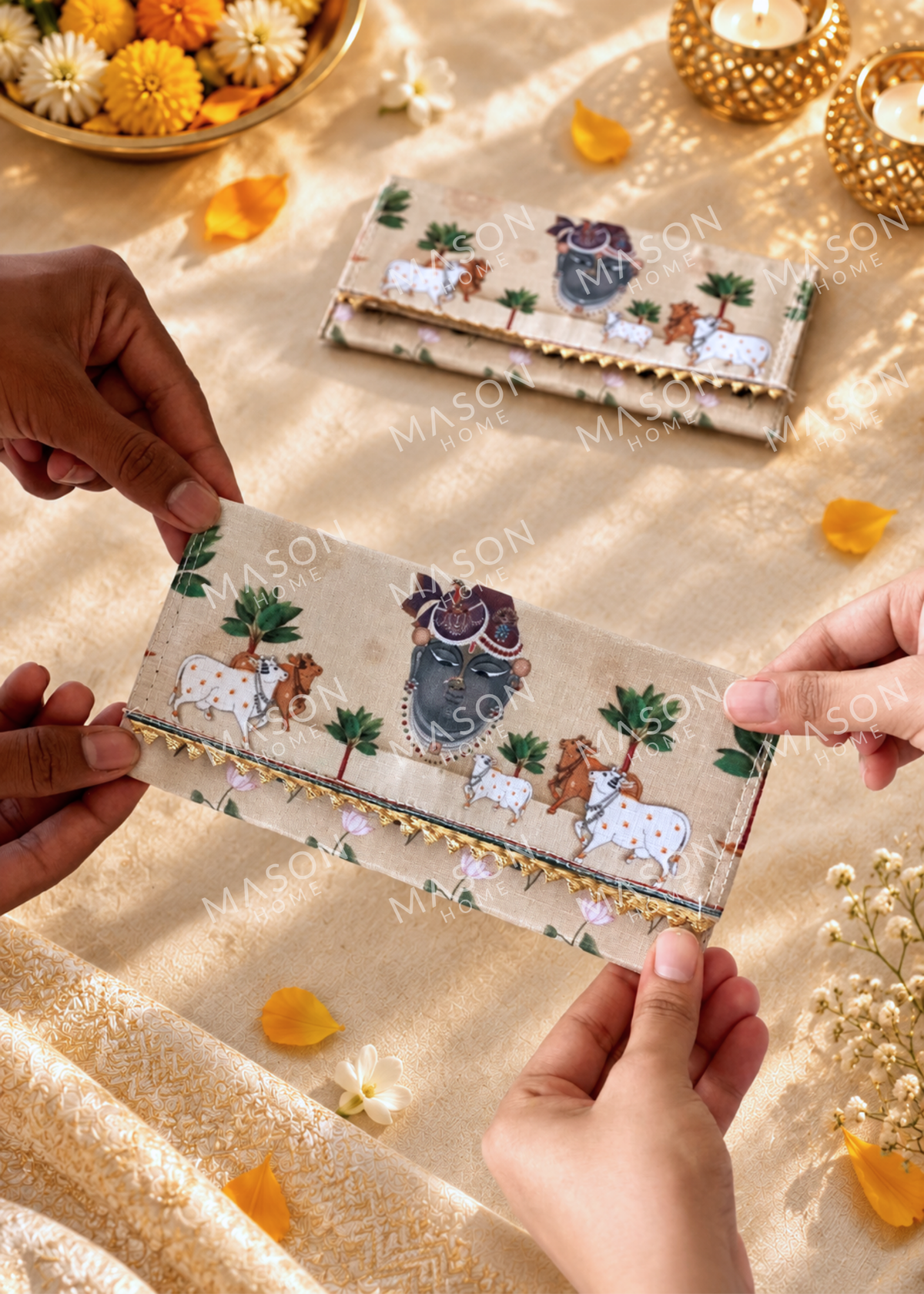 Festive Gajraj Envelope - Set of 5