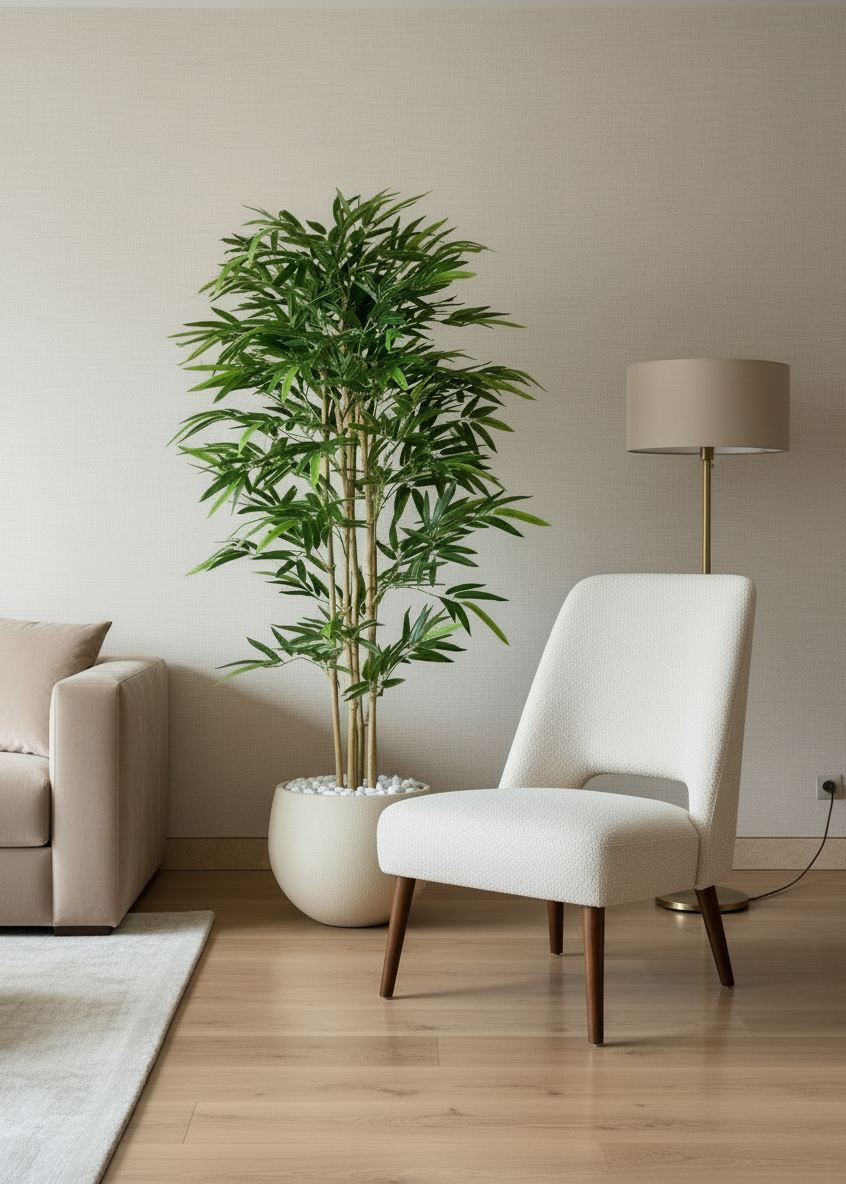 Artificial Bamboo Bliss Plant - 6 Feet