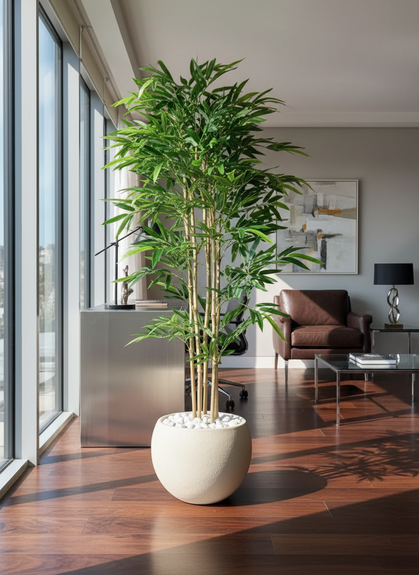 Artificial Bamboo Bliss Plant - 6 Feet
