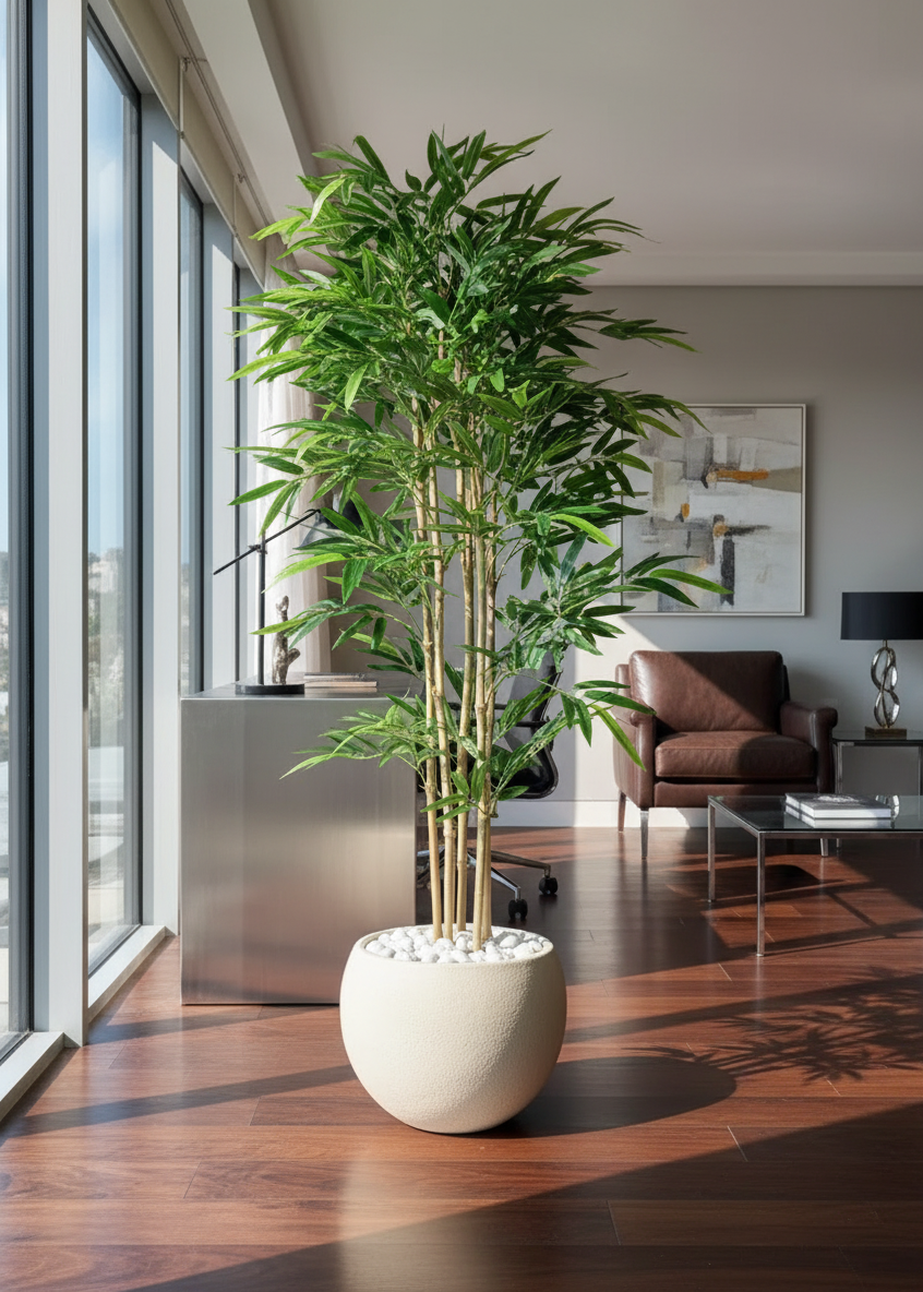 Artificial Bamboo Bliss Plant - 6 Feet