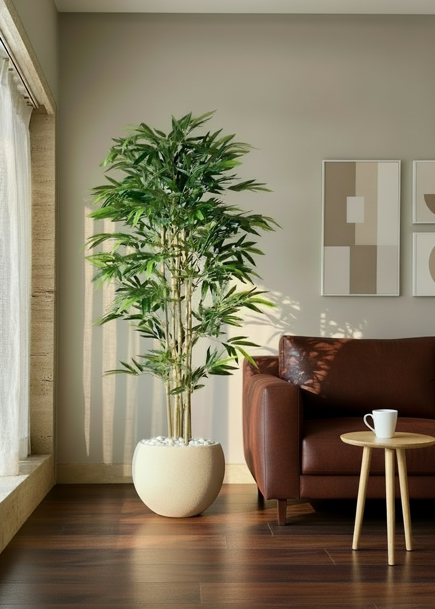 Artificial Bamboo Bliss Plant - 6 Feet