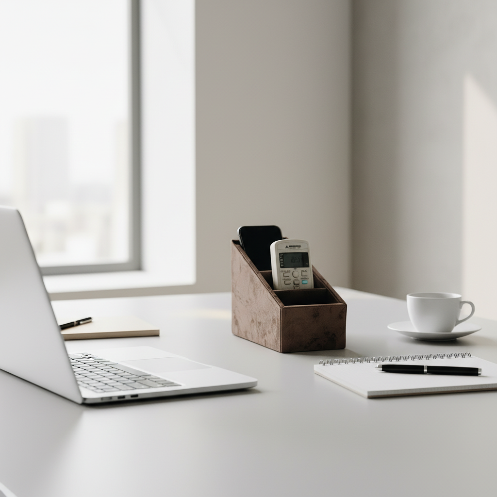 Indo Mocha Remote Holder - 4 Slot