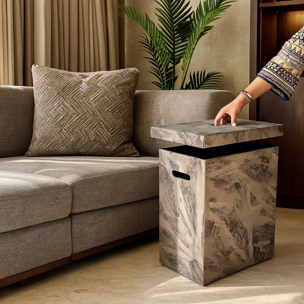 Indo Mocha Laundry Basket