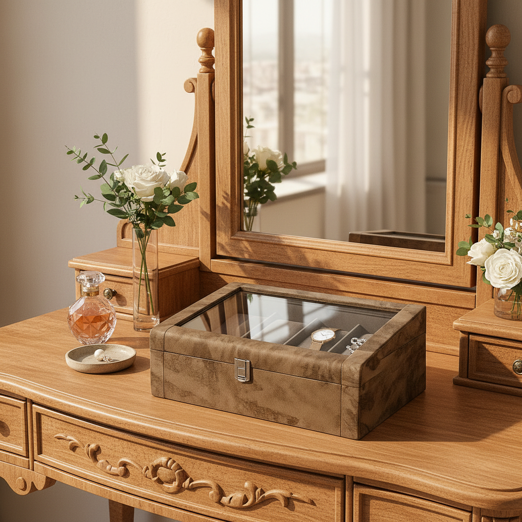 Indo Mocha Watch Box - 8 Slots