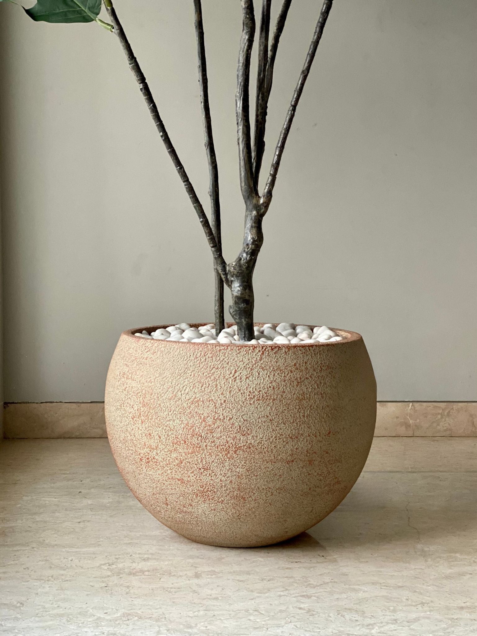 Lithos Planters - Raw Terracotta