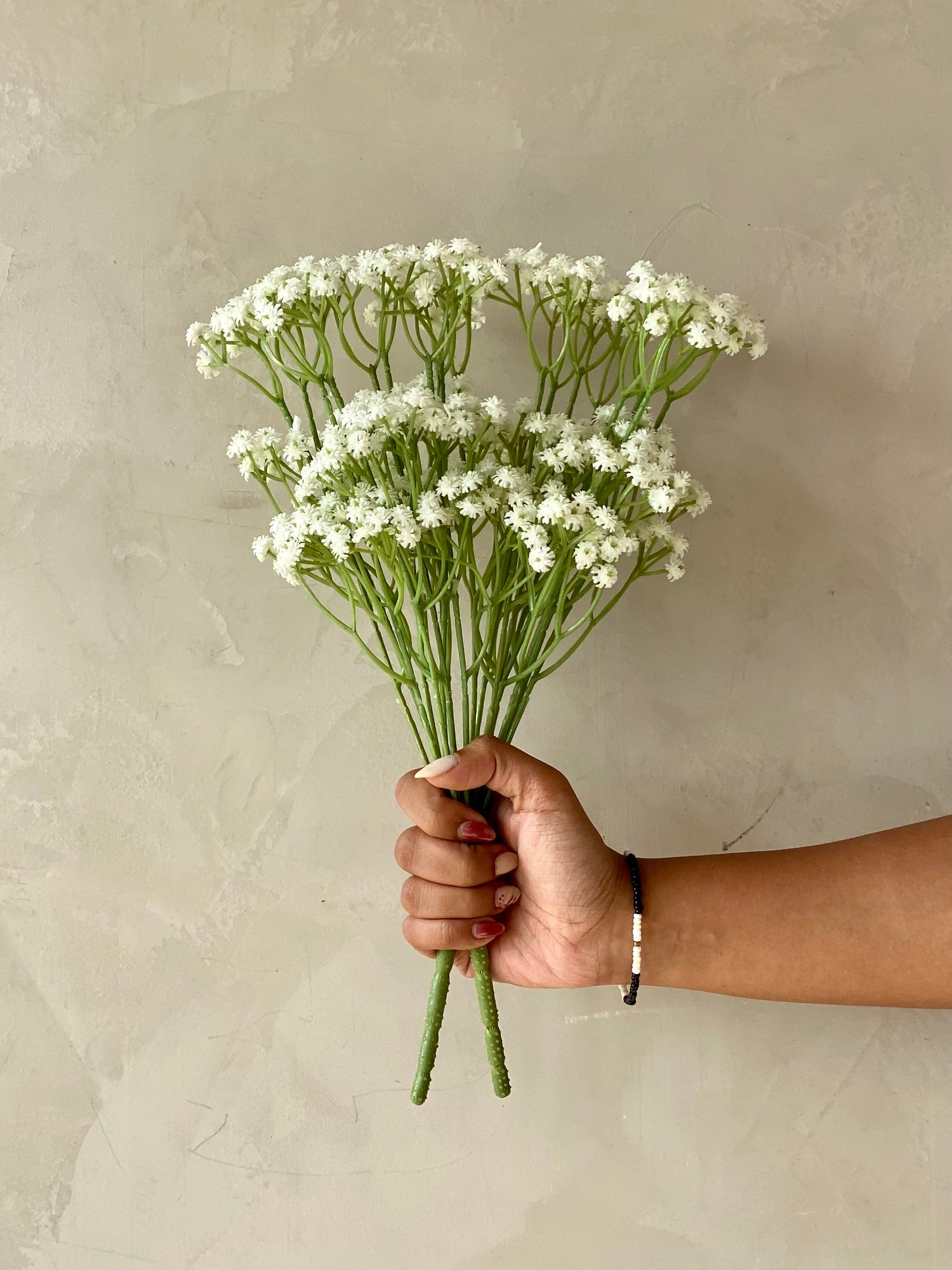 Artificial Babys Breath Bunch - Set of 2