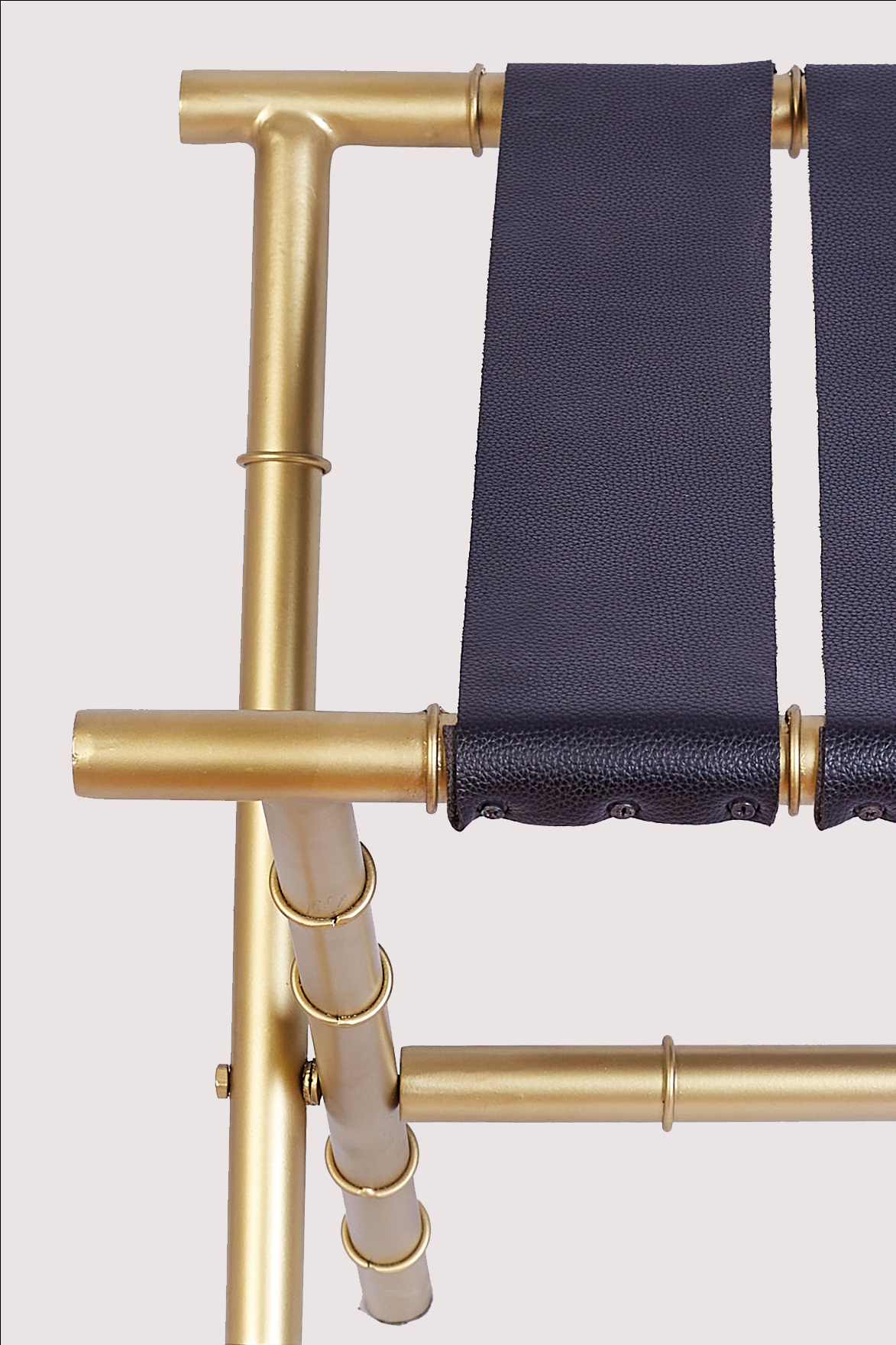 Naples Gold Foldable Luggage Rack