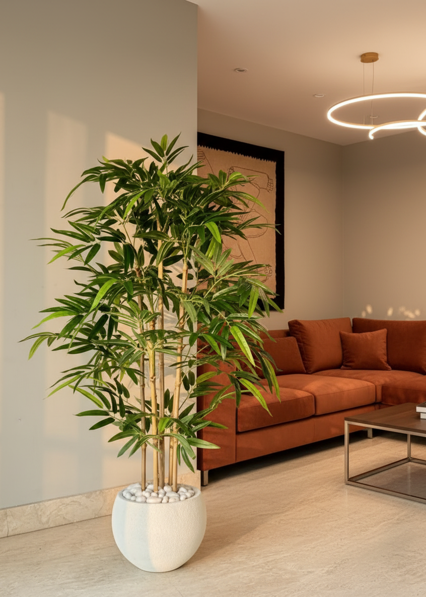 Artificial Bamboo Bliss Plant - 5 Feet