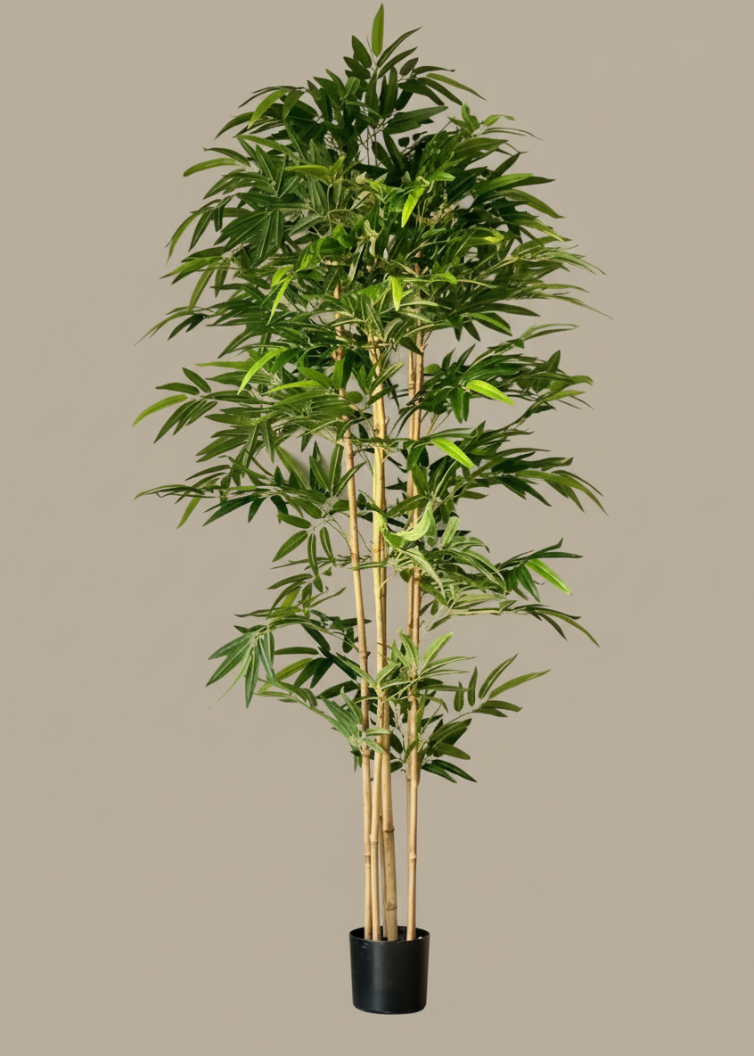 Artificial Bamboo Bliss Plant - 7 Feet