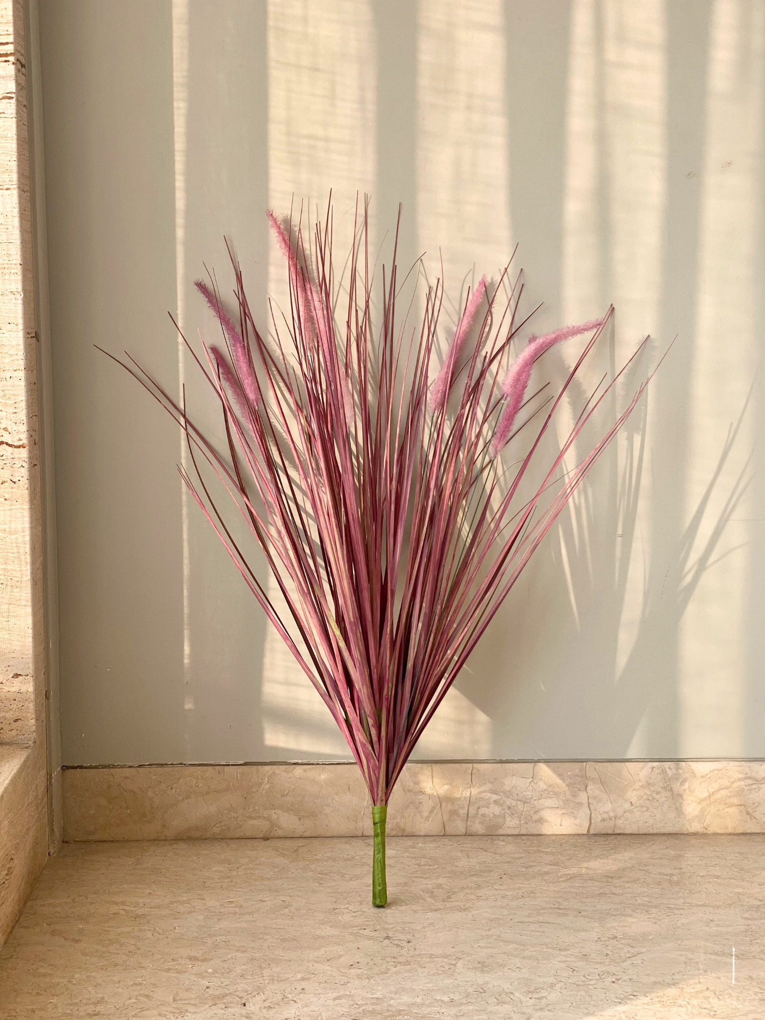 Artificial Pennisetum Pampas Bunch - 3 Feet