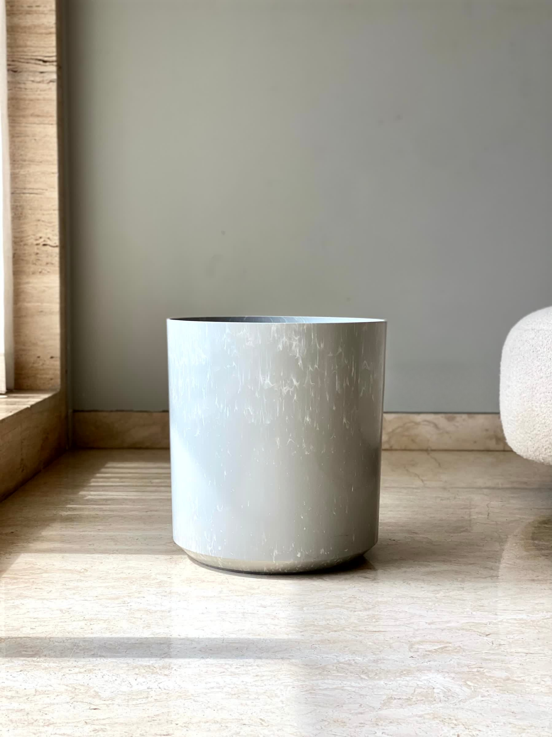 Amara Light Grey Planter - Large