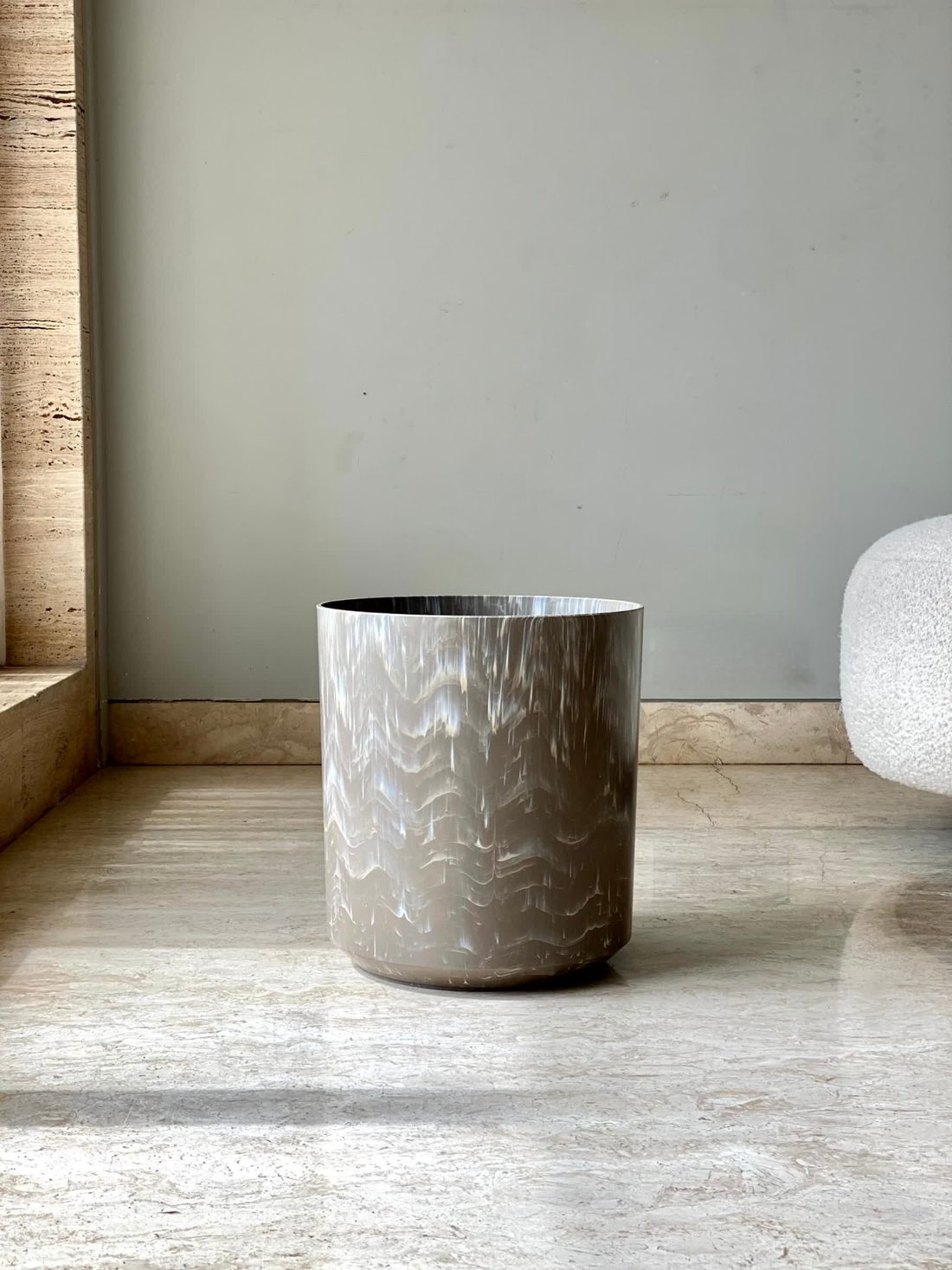 Amara Beige Planter - Medium