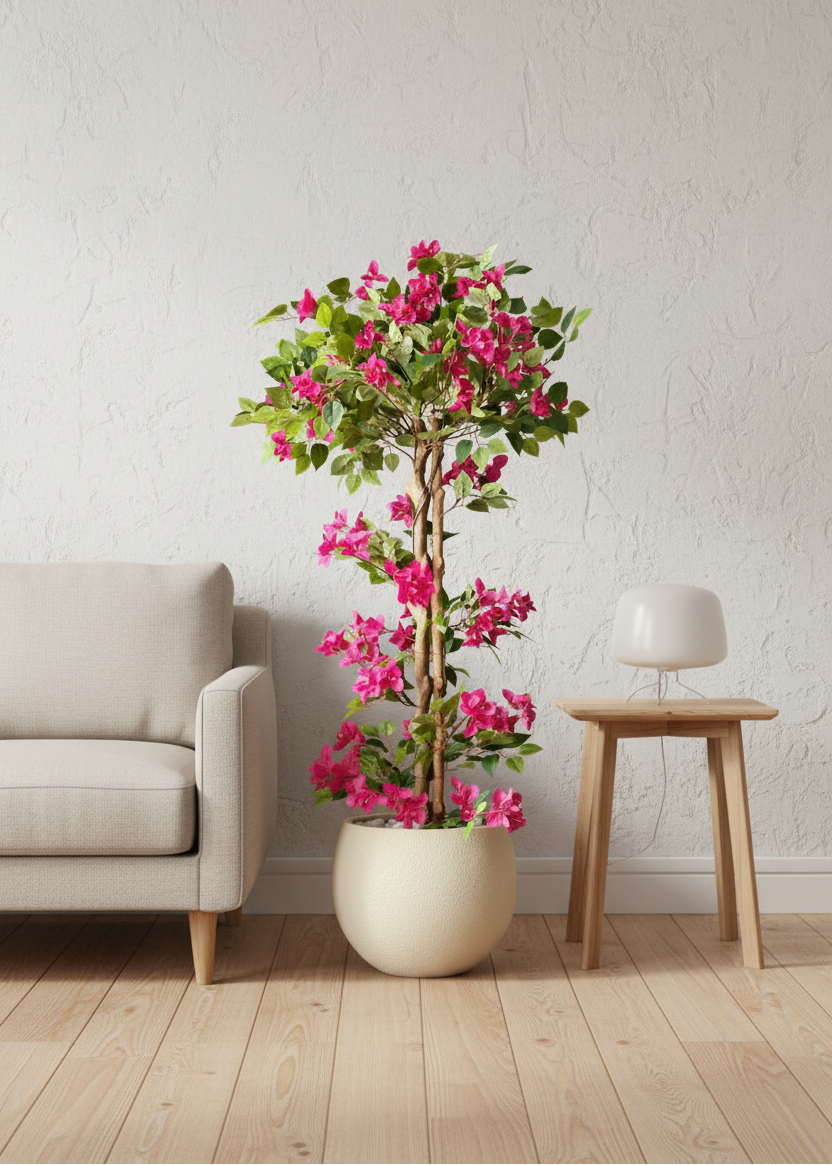 Artificial Veil Bougainvillea Plant - 5 Feet
