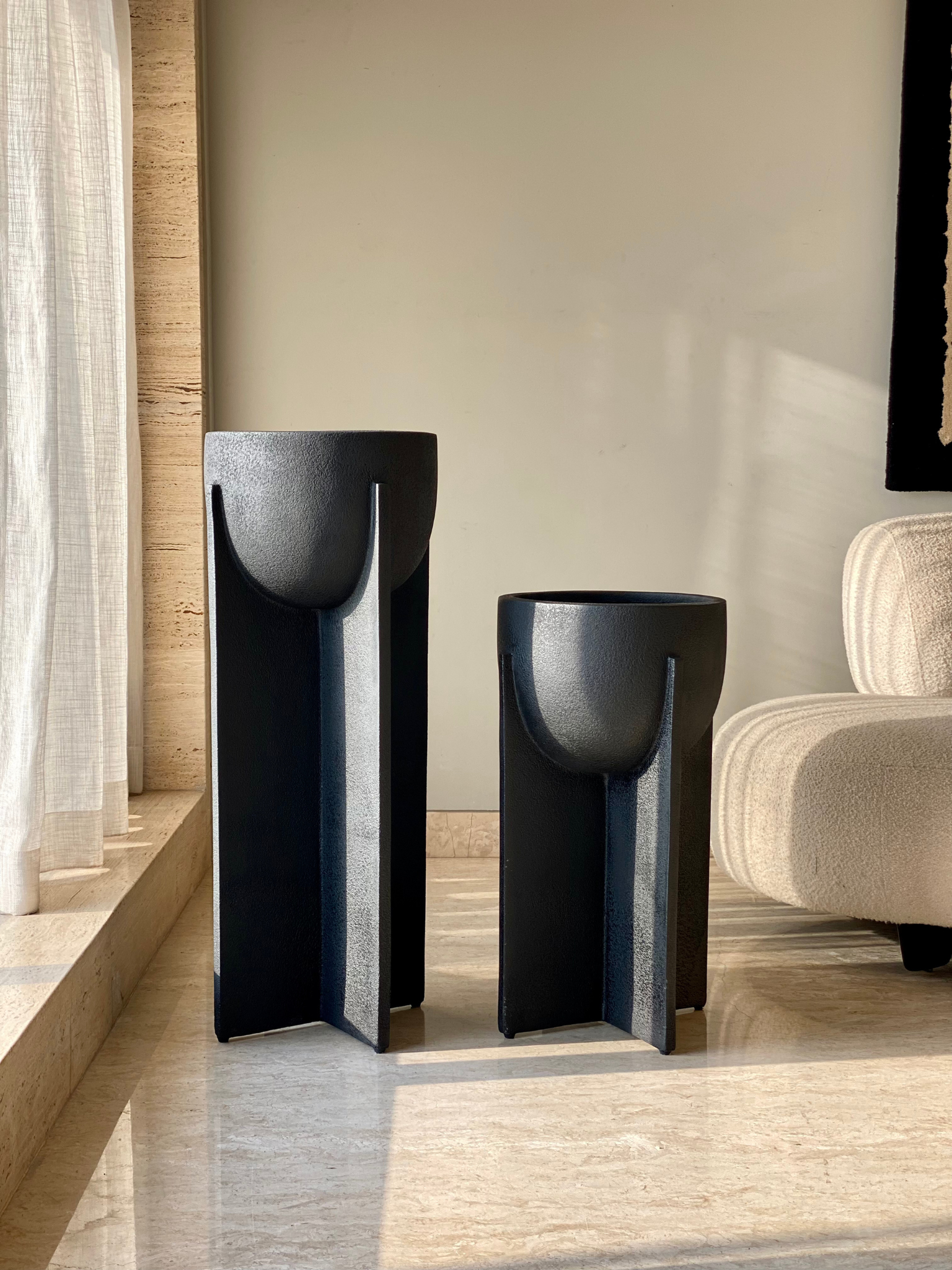 Arcadia Planters - Black