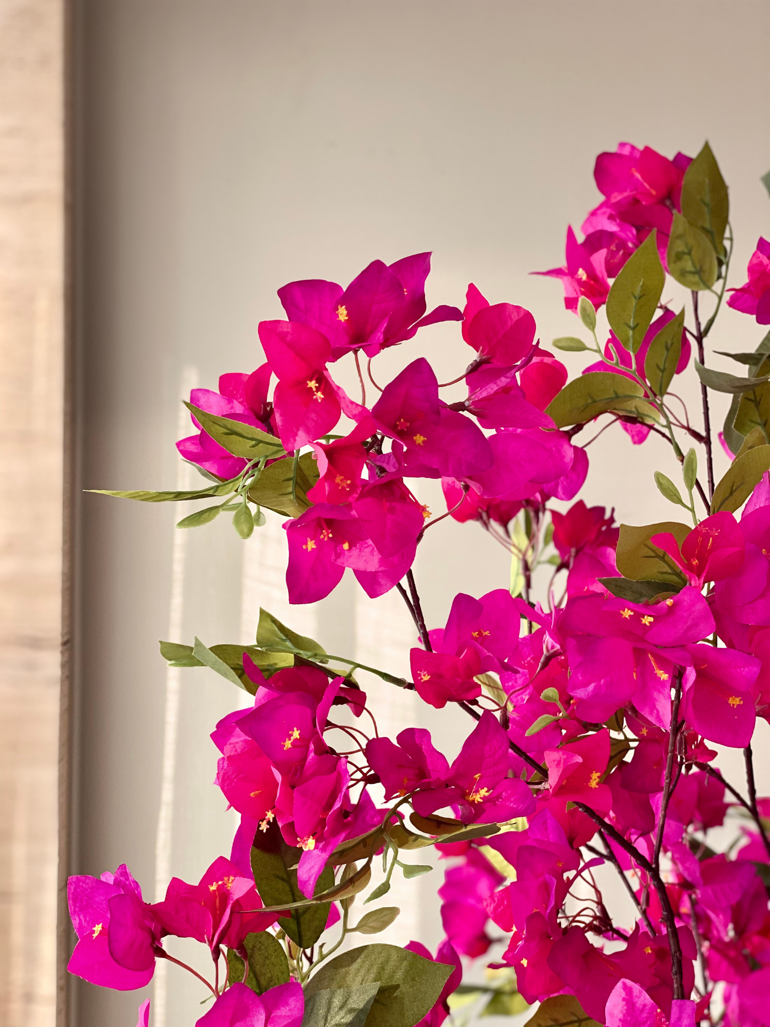 Artificial Pink Bougainvillea Plant - 5 Feet