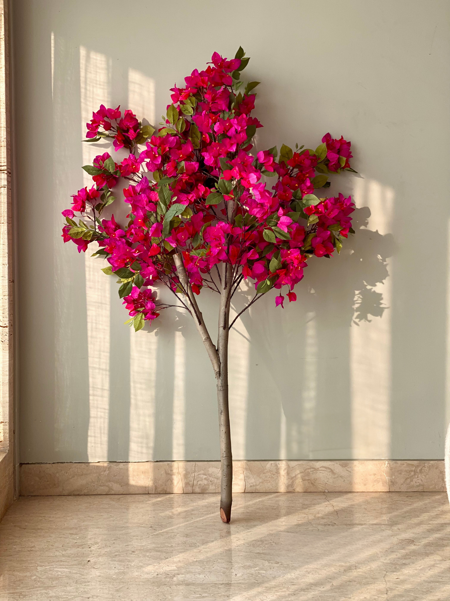 Artificial Pink Bougainvillea Plant - 5 Feet