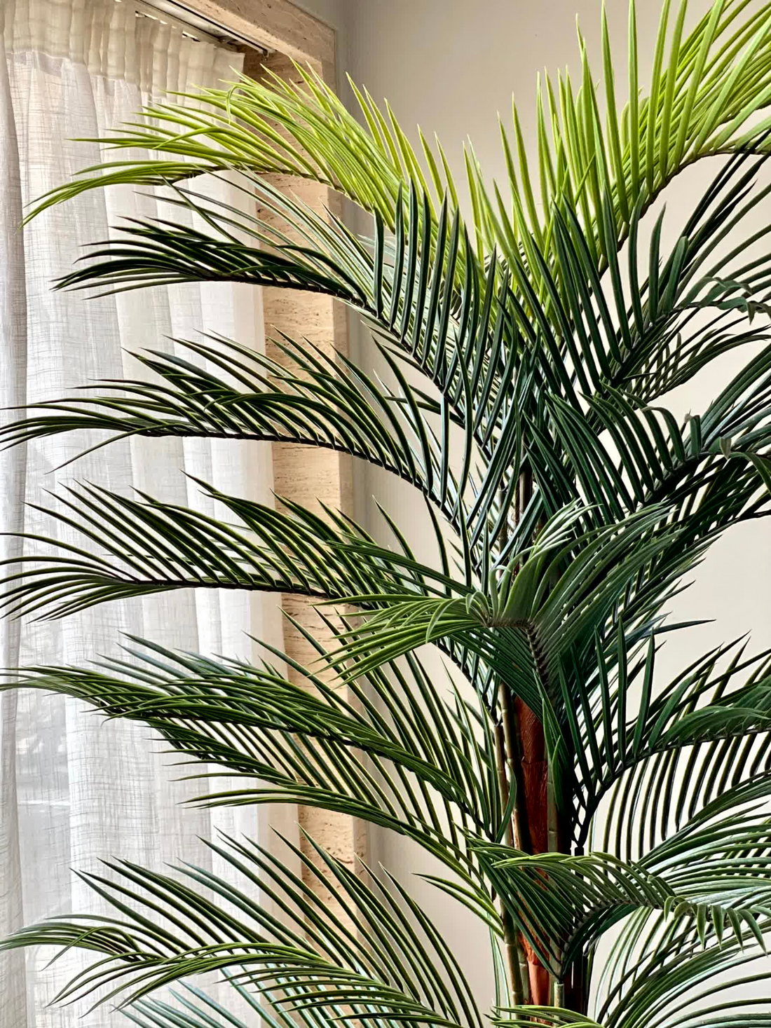 Artificial Moss Areca Palm - 6 Feet