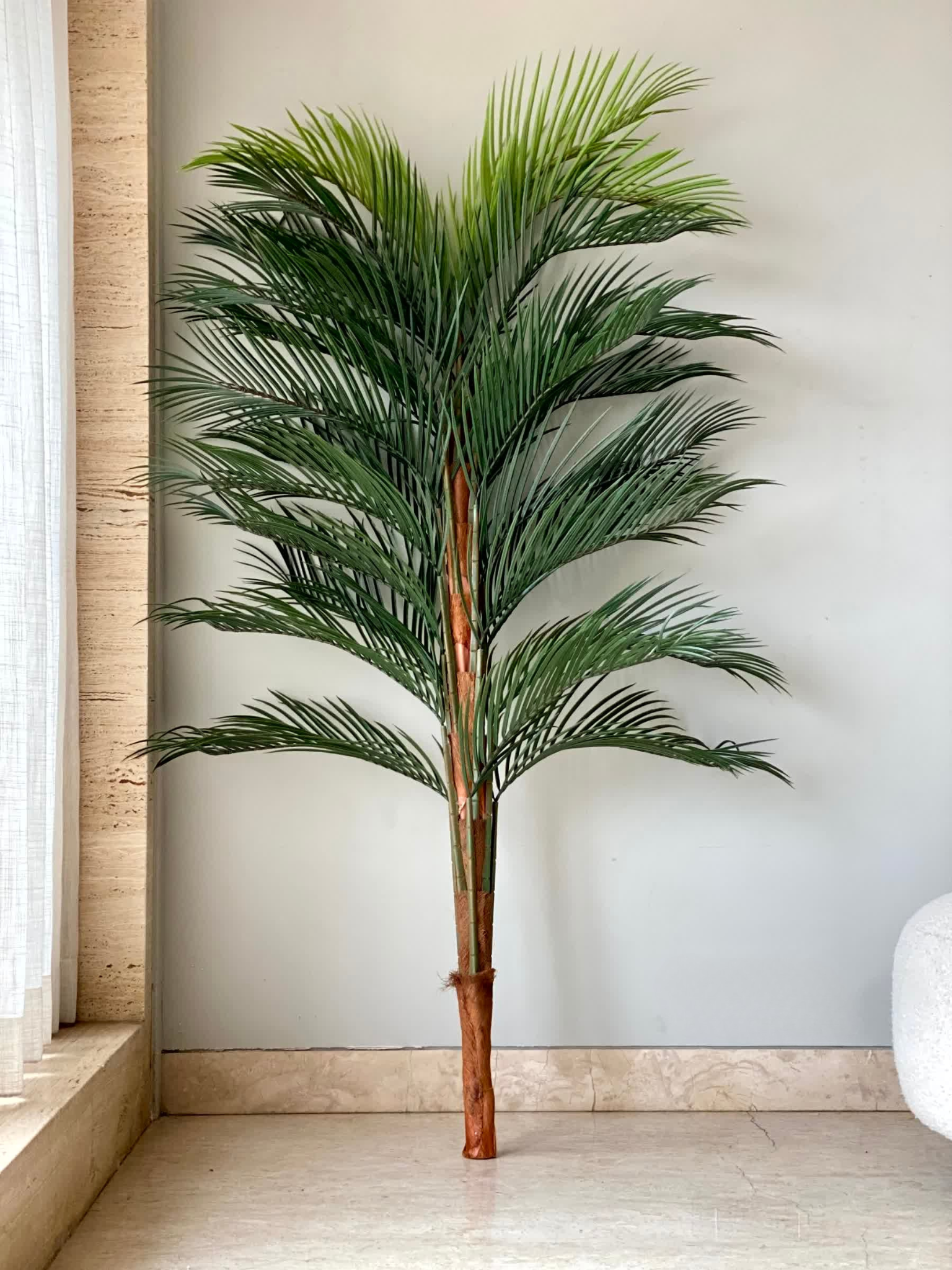Artificial Moss Areca Palm - 6 Feet