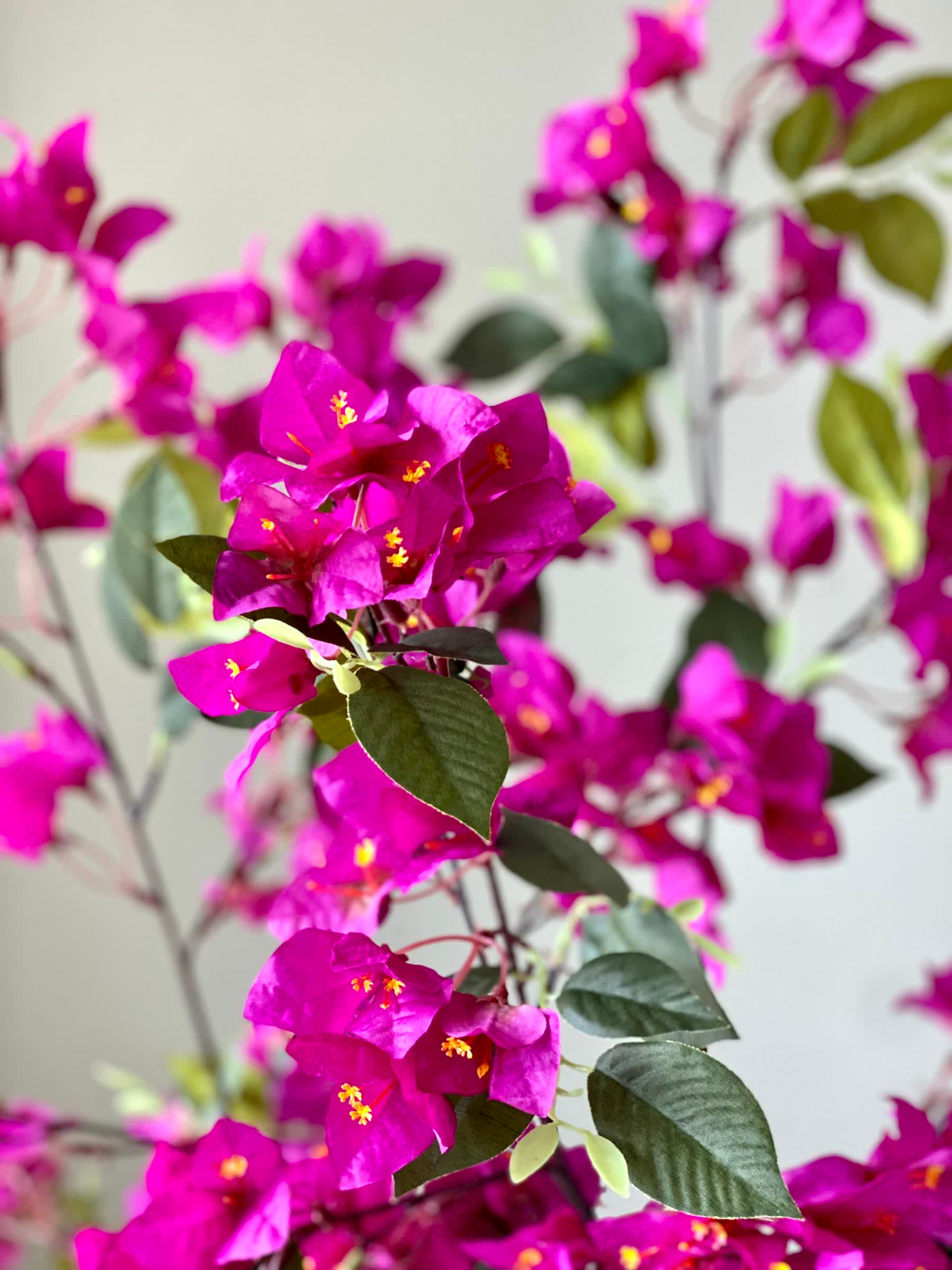 Artificial Purple Bougainvillea Plant - 4 Feet