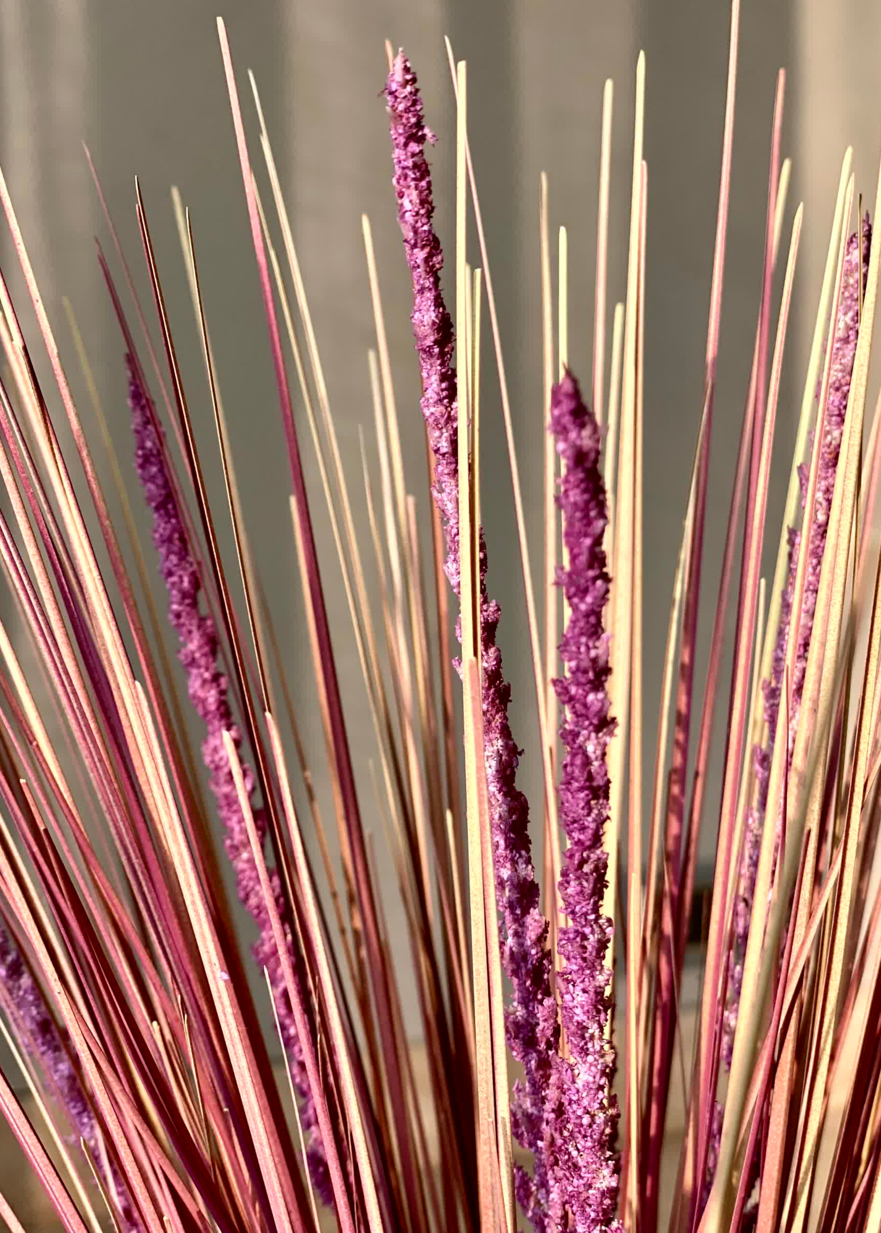 Artificial Purple Pampas Bunch - 2 Feet