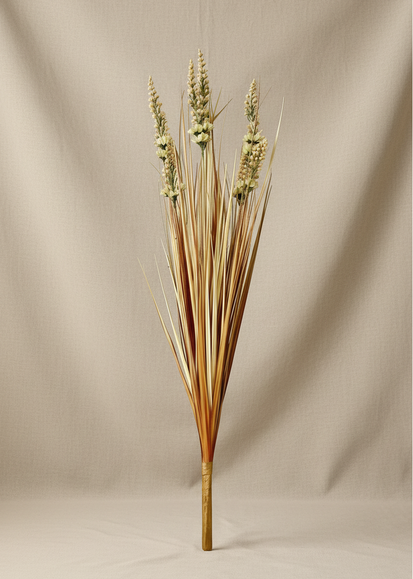 Artificial Dawn Foxtail Pampas Bunch - 3 Feet