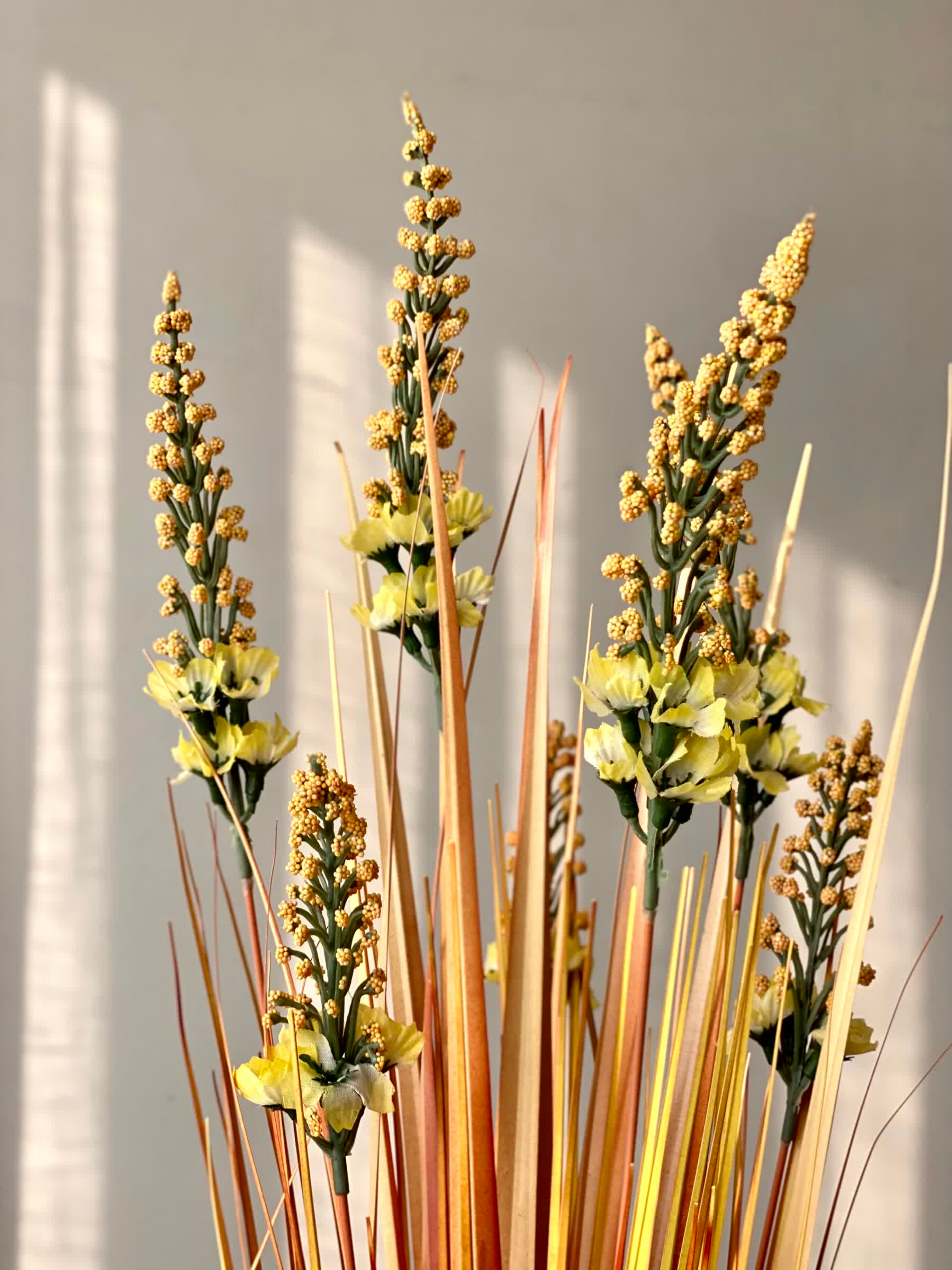 Artificial Dawn Foxtail Pampas Bunch - 3 Feet
