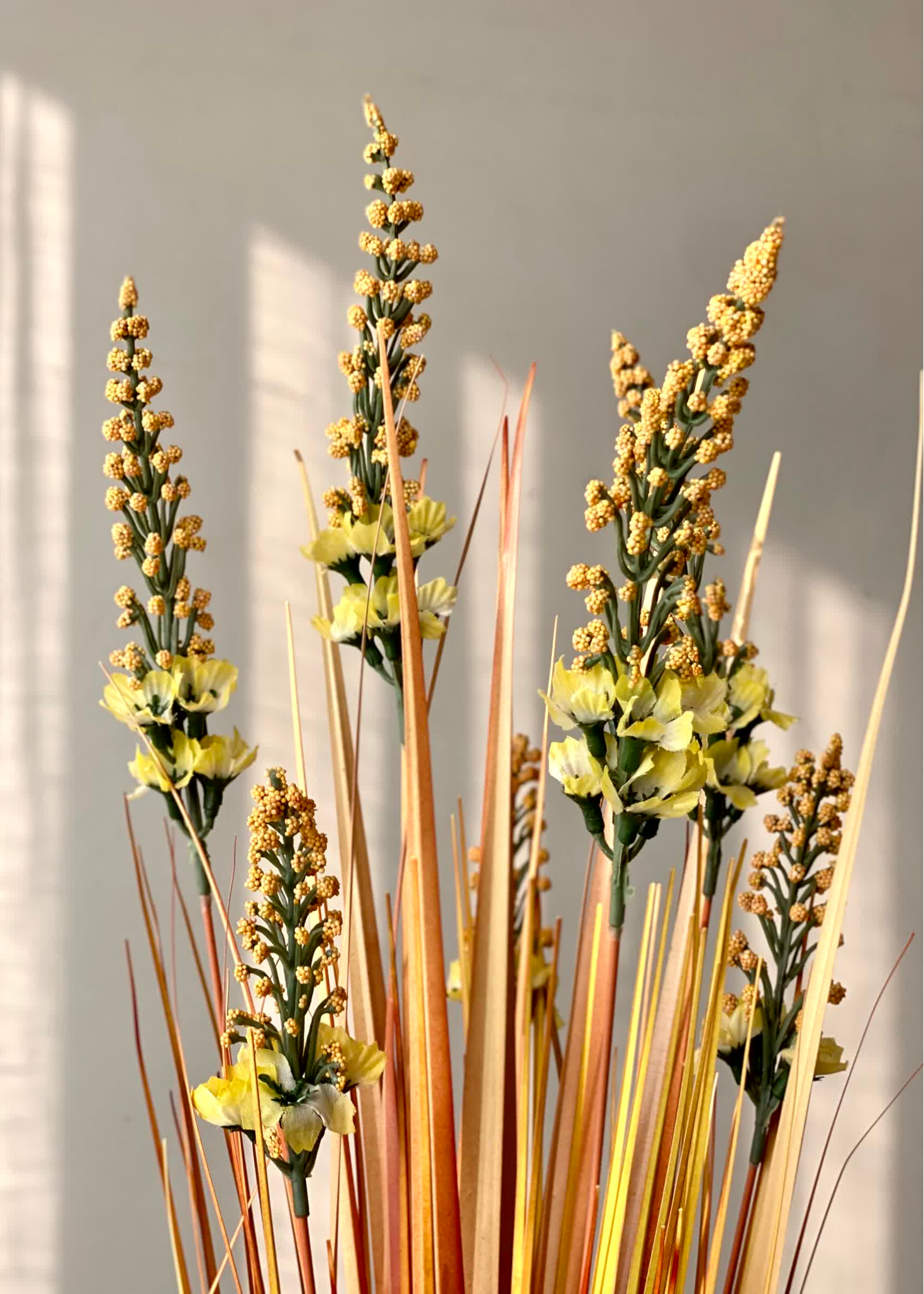 Artificial Dawn Foxtail Pampas Bunch - 3 Feet