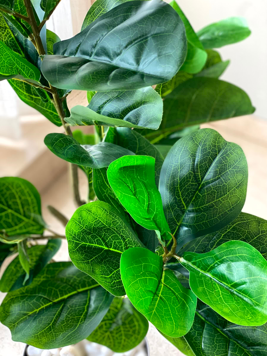 Artificial Serene Fiddle Plant - 4 Feet