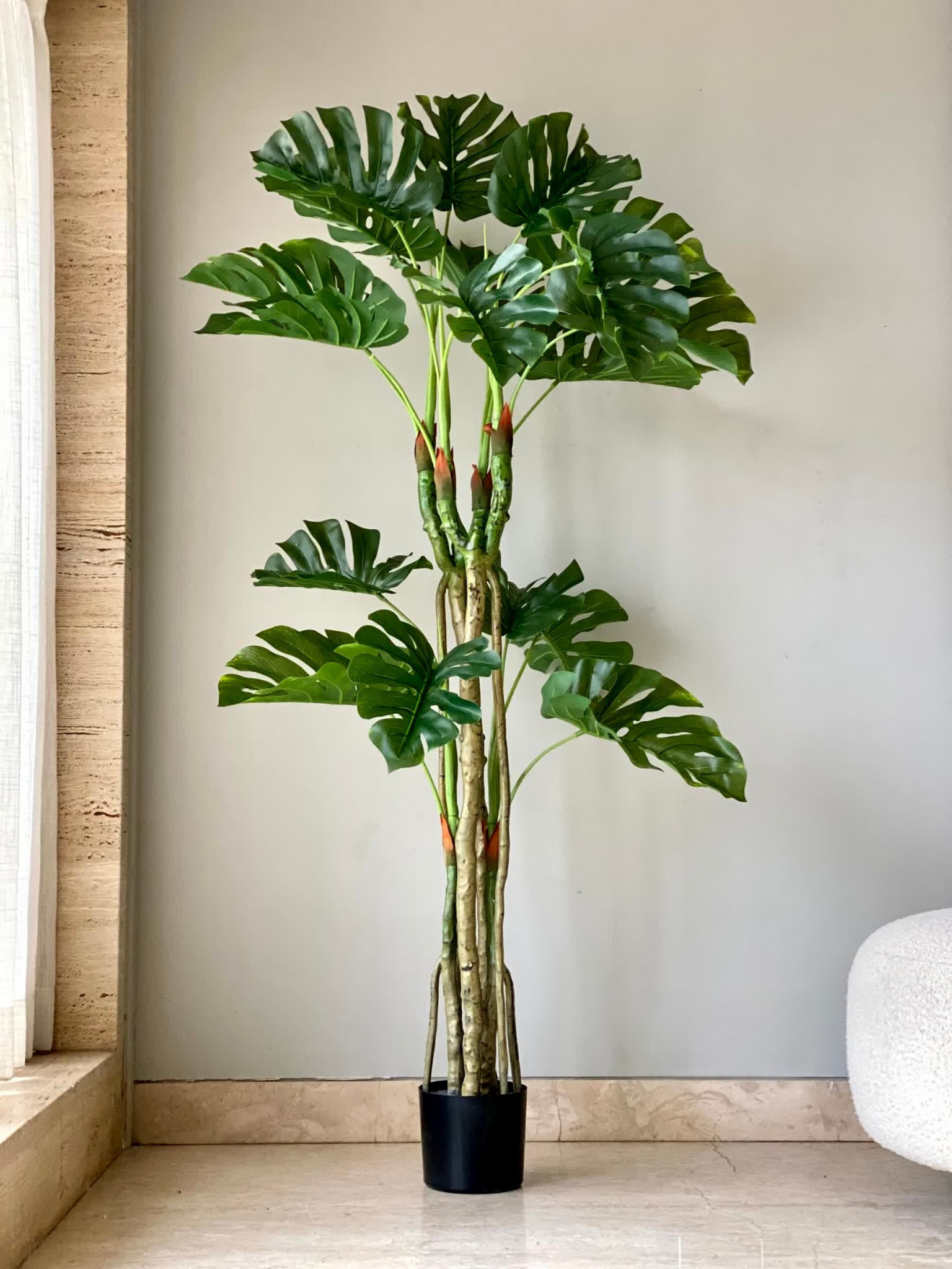 Artificial Rainforest Monstera Plant - 6 Feet