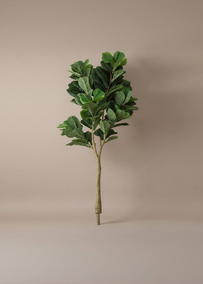 Artificial Decadent Fiddle Plant - 5 Feet
