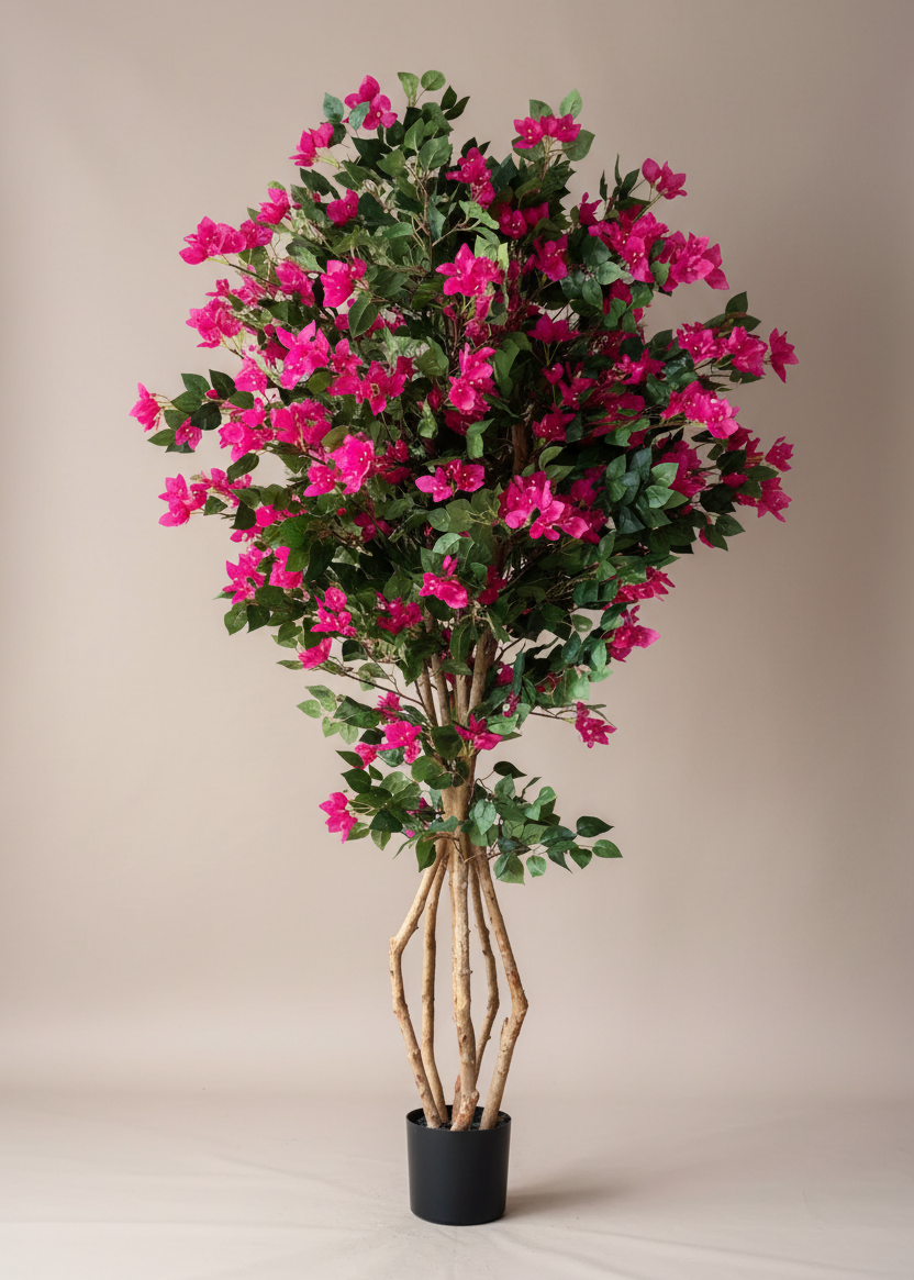 Artificial Bougainvillea Plant - 6 Feet