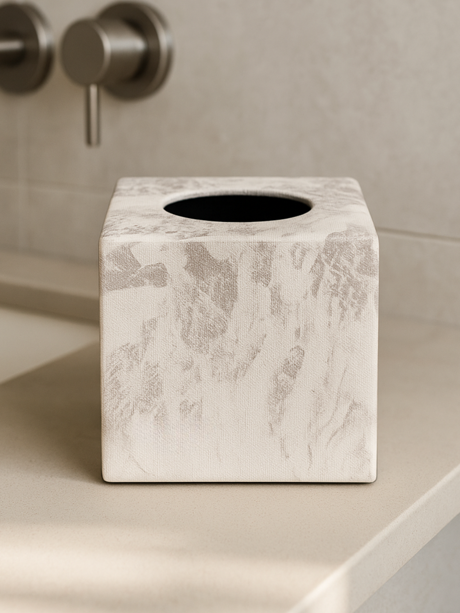 Indo Latte Square Tissue Box
