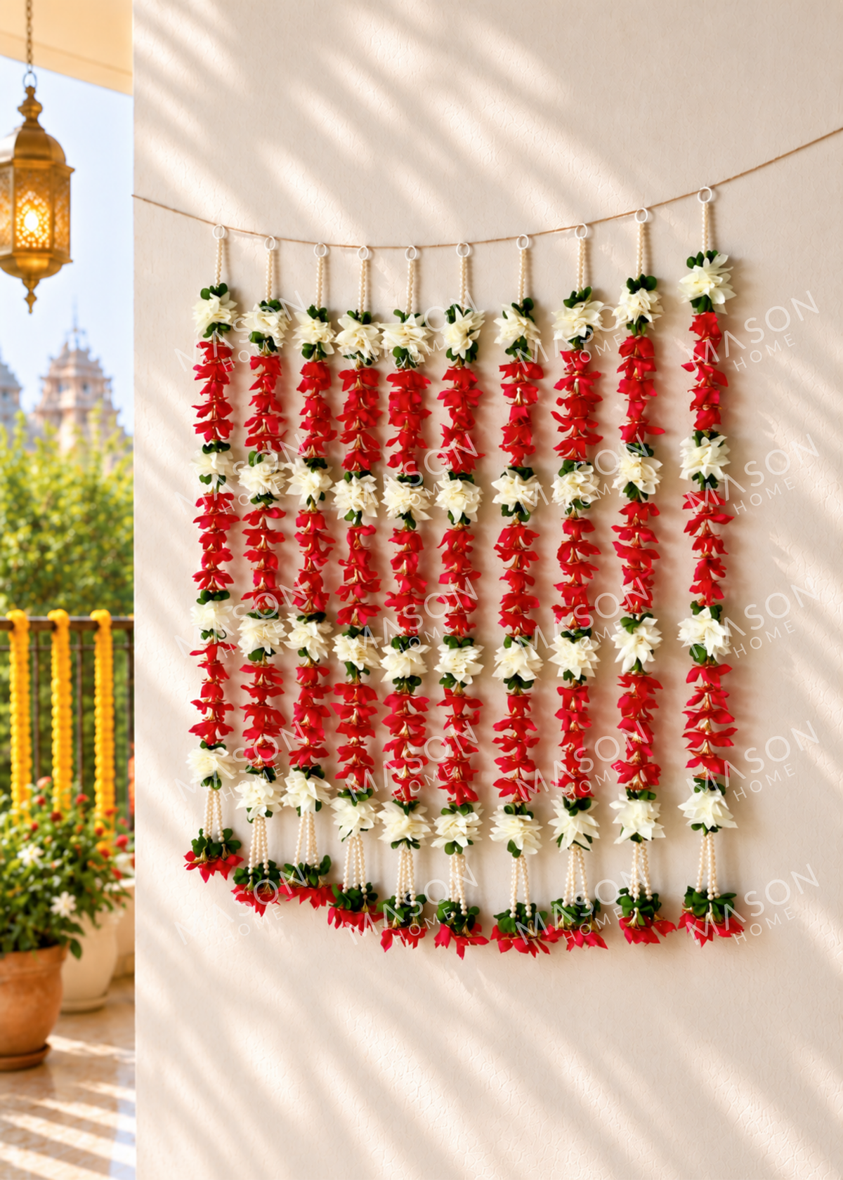 Festive Blooming Elegance Ladi - Set of 10