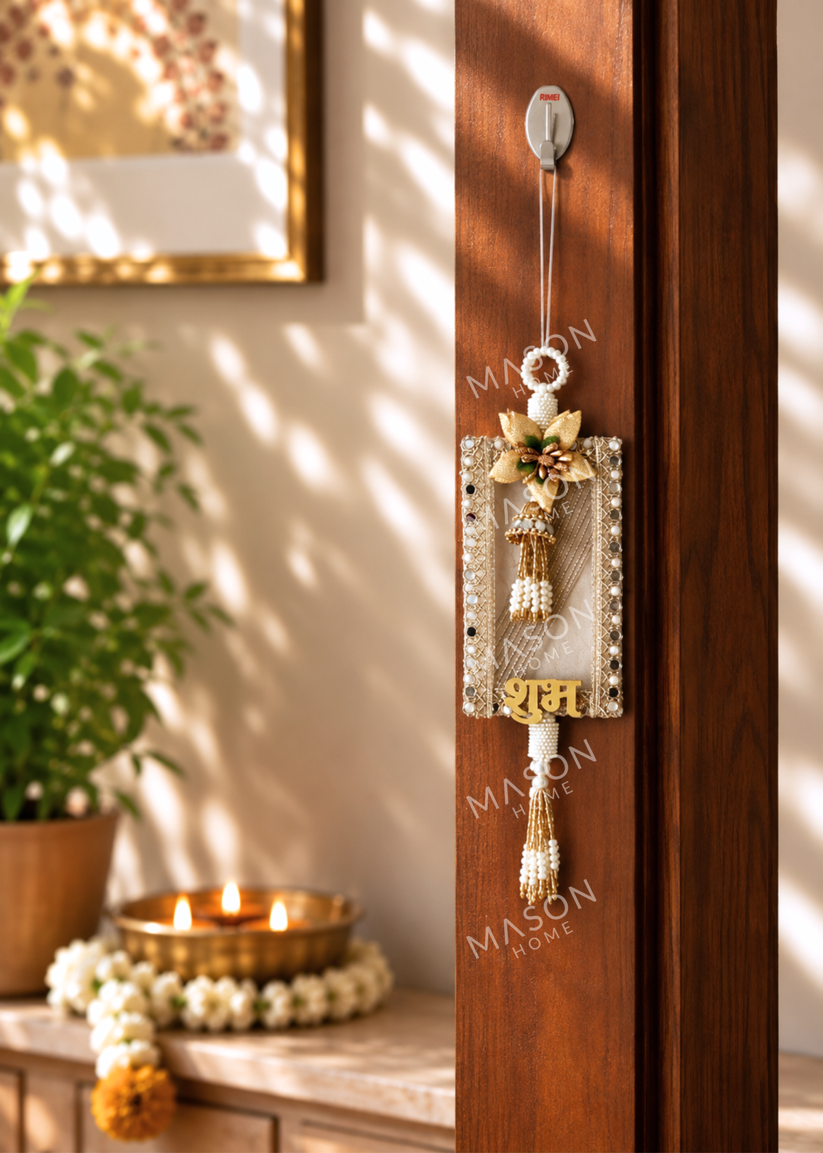Festive Floral Grace Shubh Labh Hanging