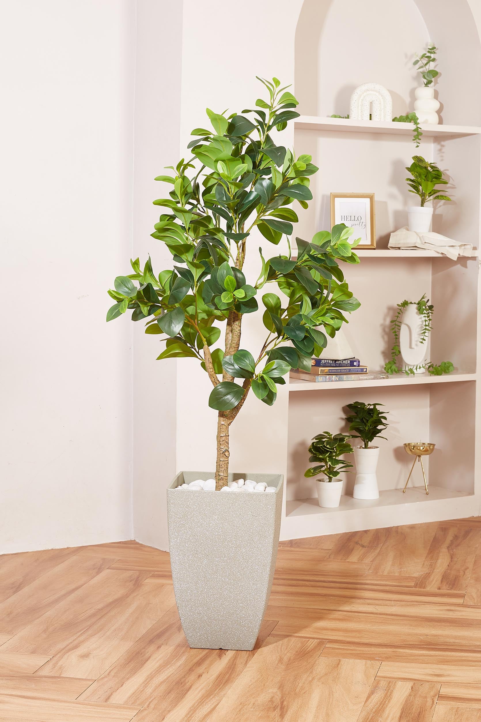 Quad Planter - Grey