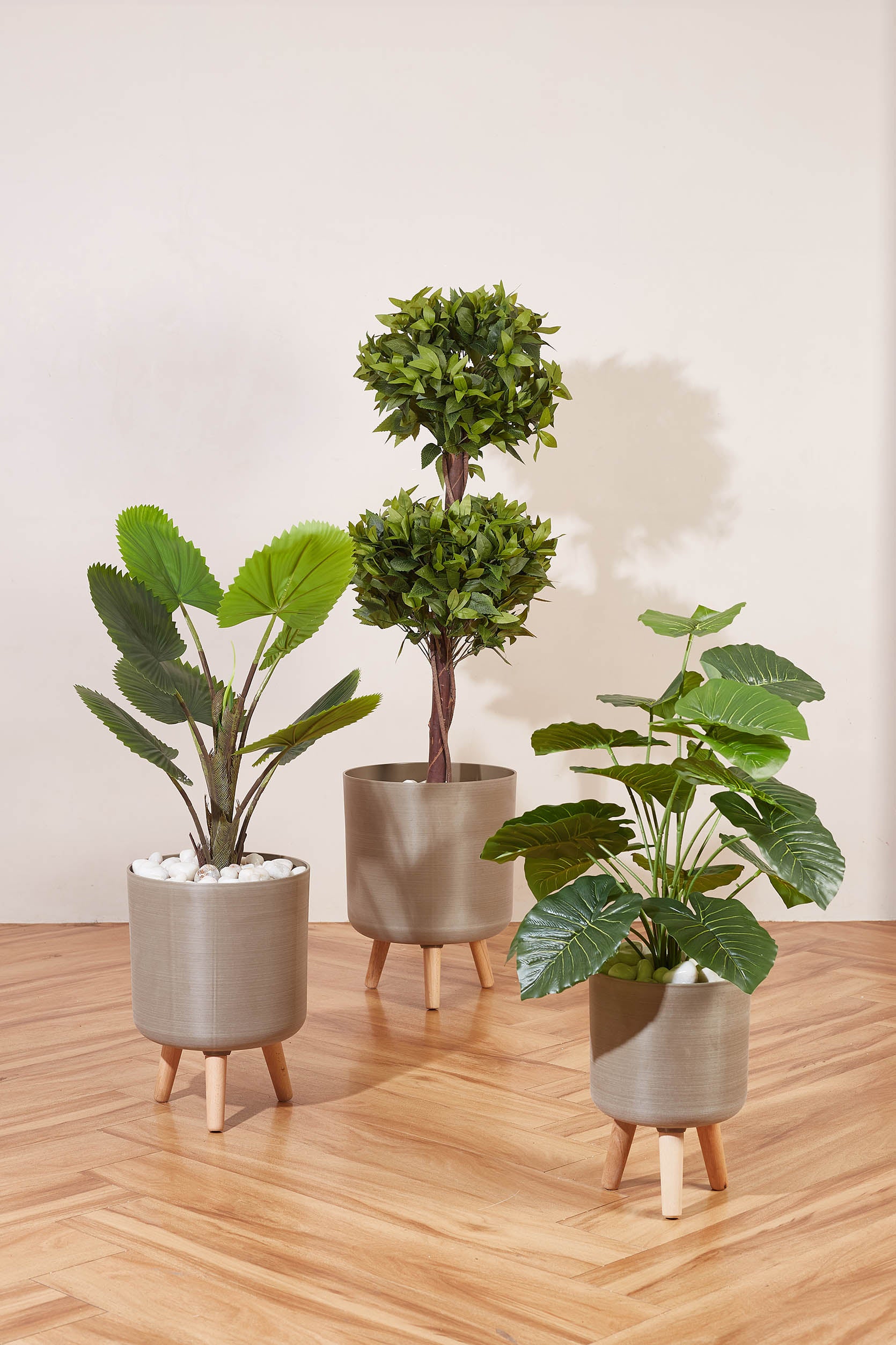 Textured Triad Planter - Small