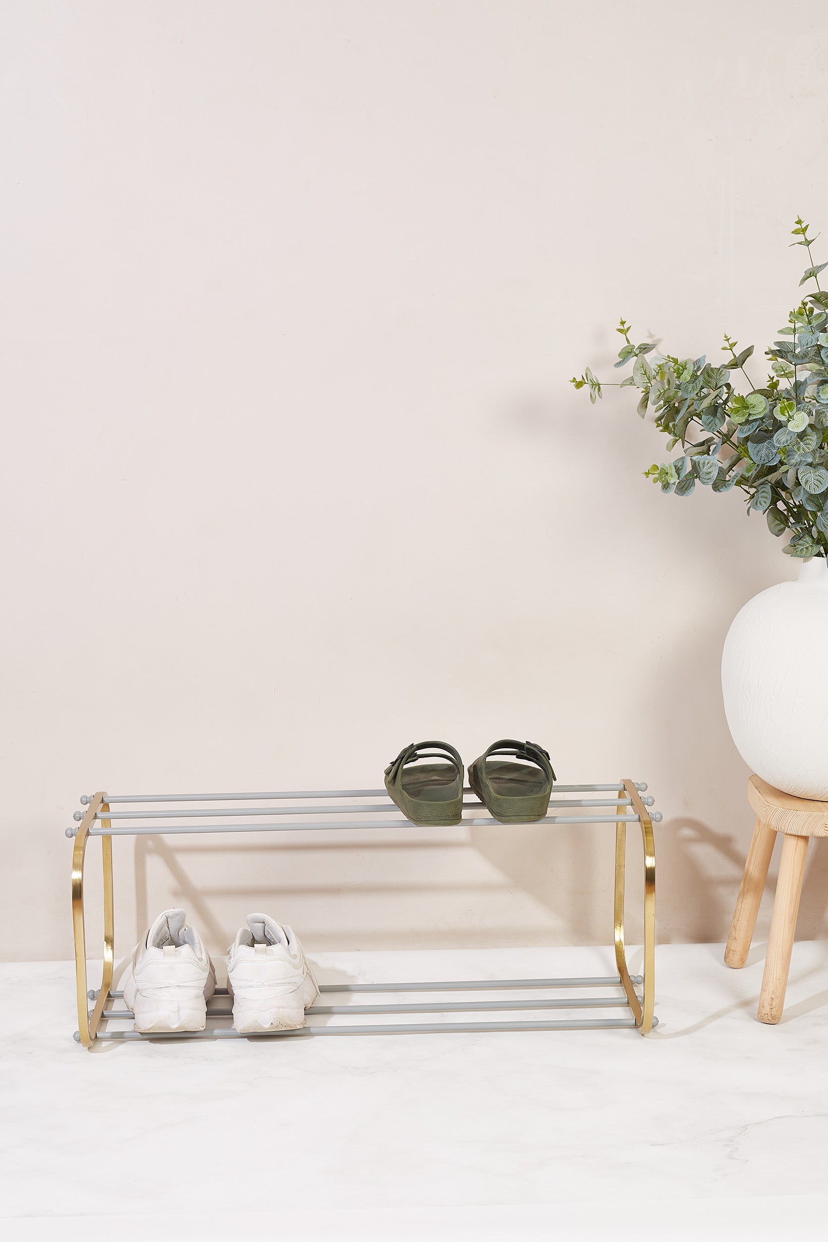 Nordic Grey Shoe Rack