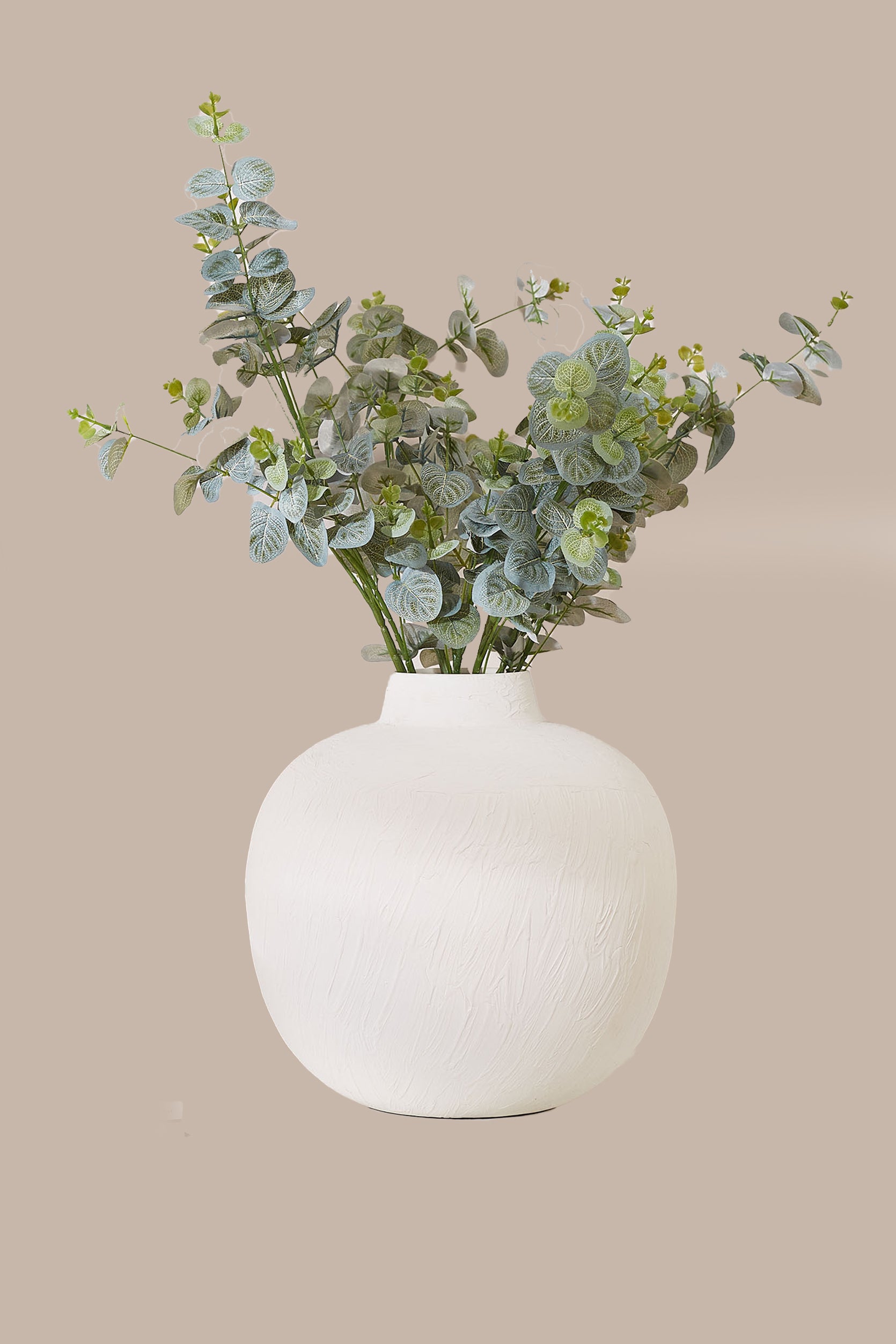 Nordic Bloom Off White Vase - Large