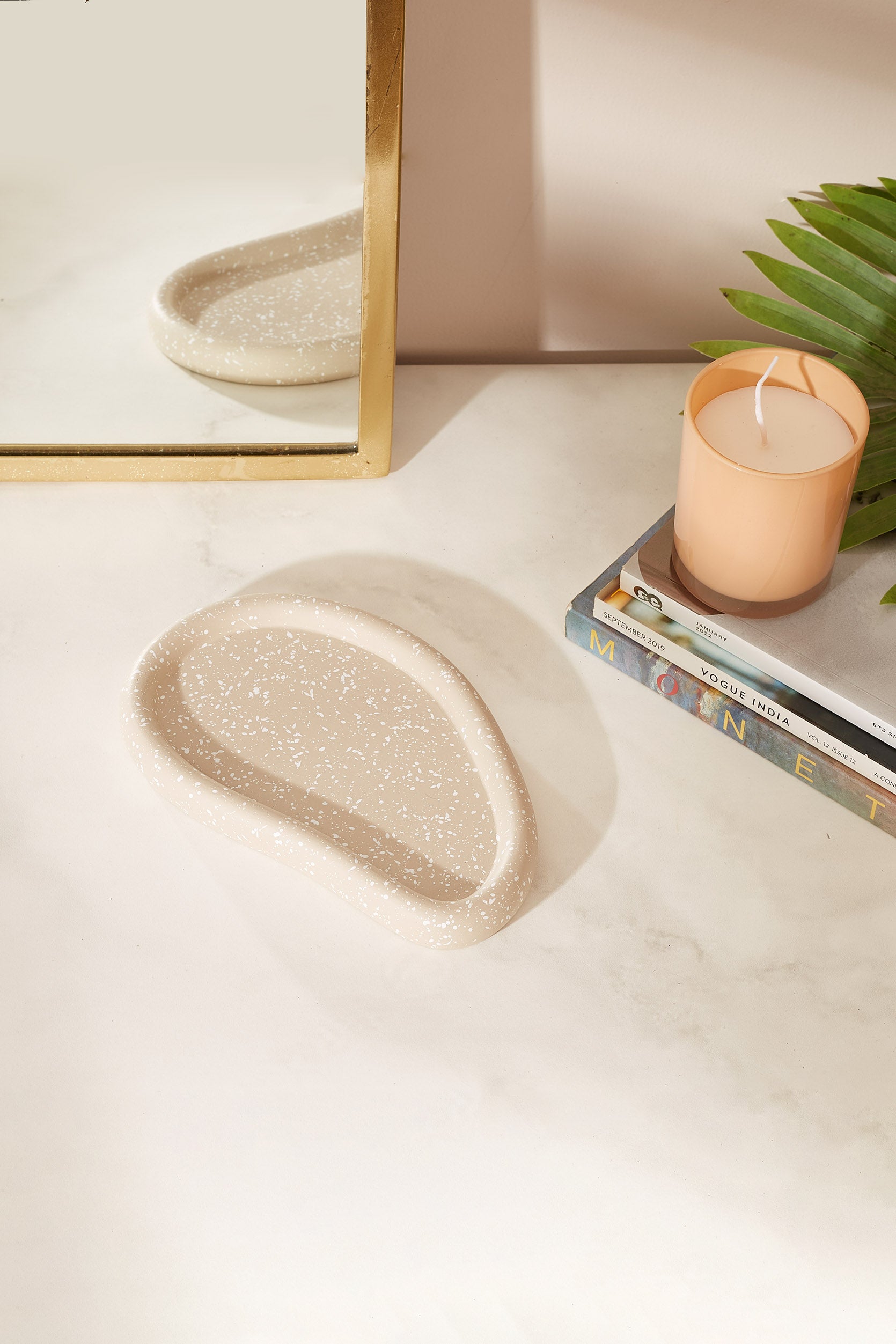 Nordic Beige Trinket Tray