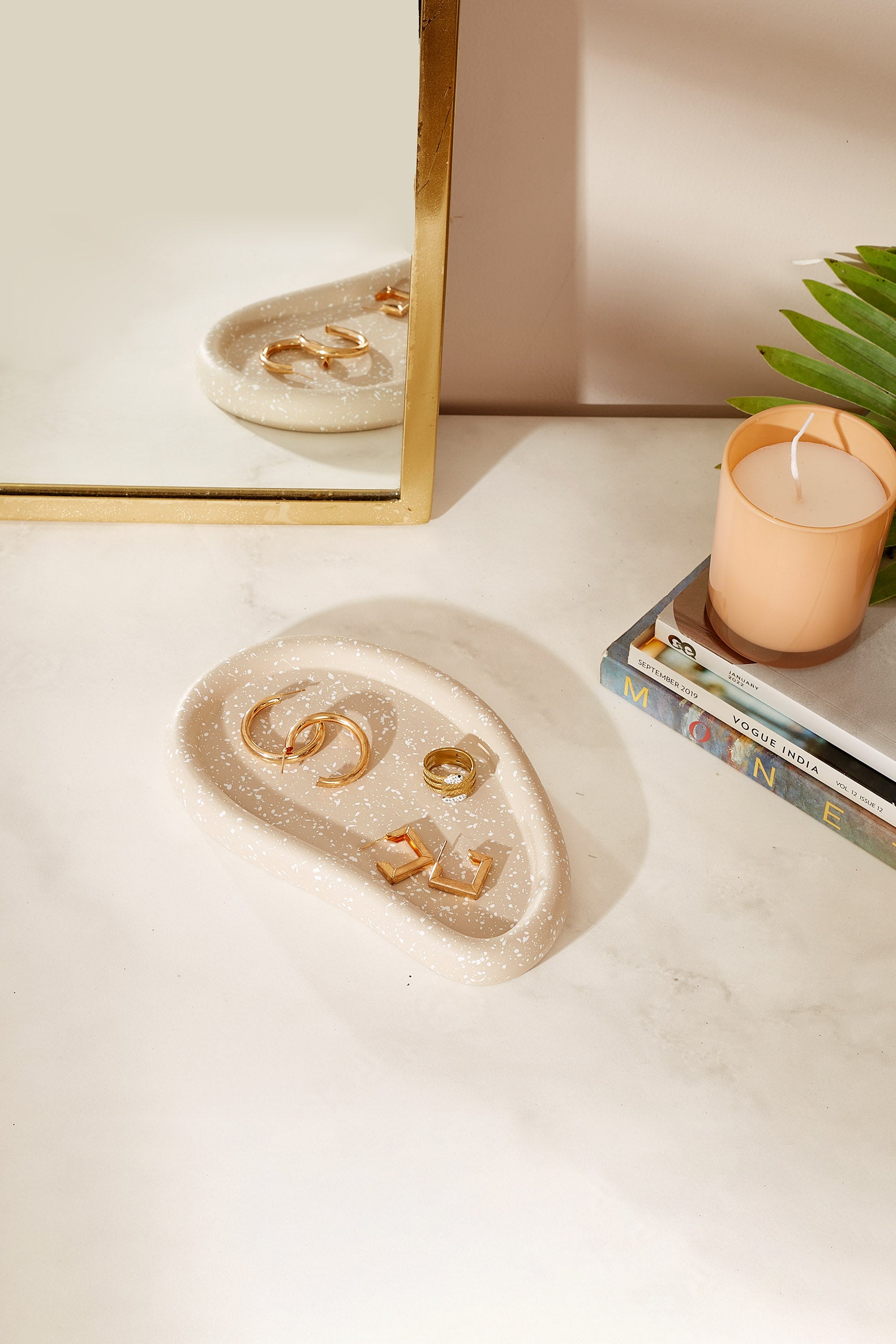Nordic Beige Trinket Tray