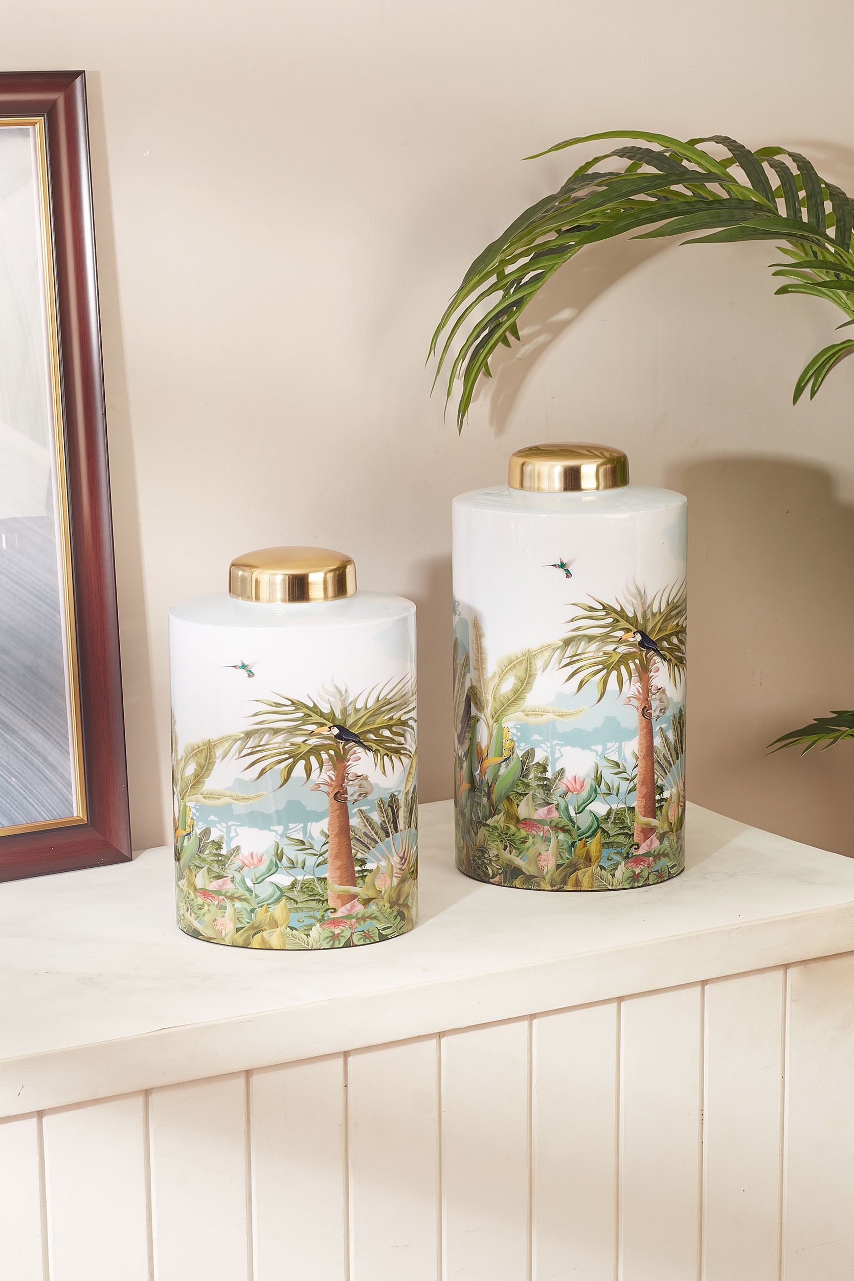 Bali Tropical Jar - Medium