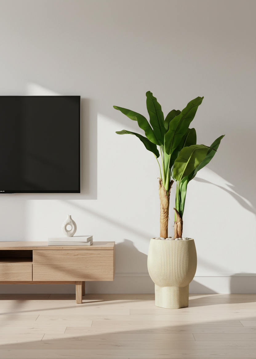 Artificial Banana Palm Plant - 4 Feet