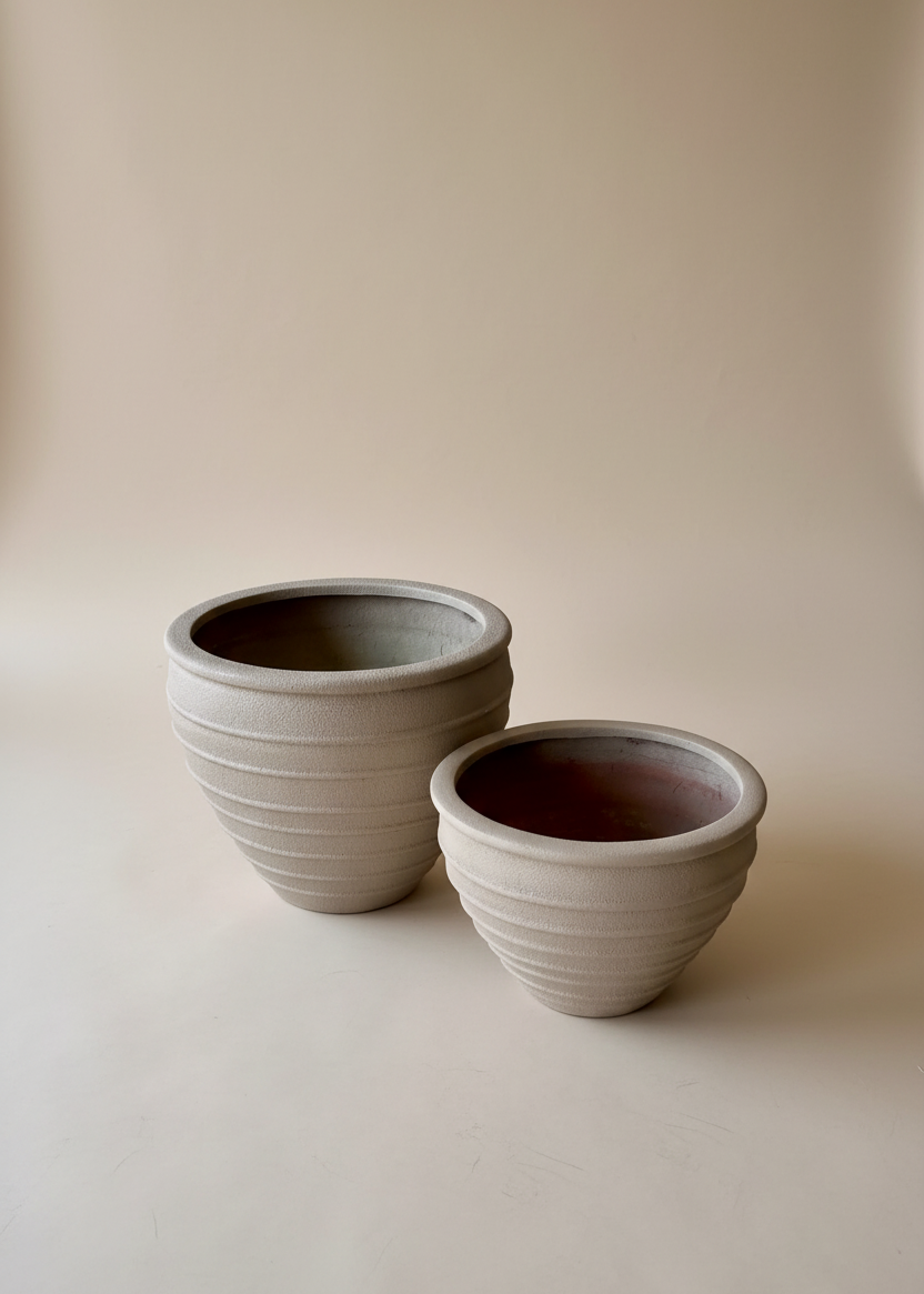 Grandeur Planters - Beige