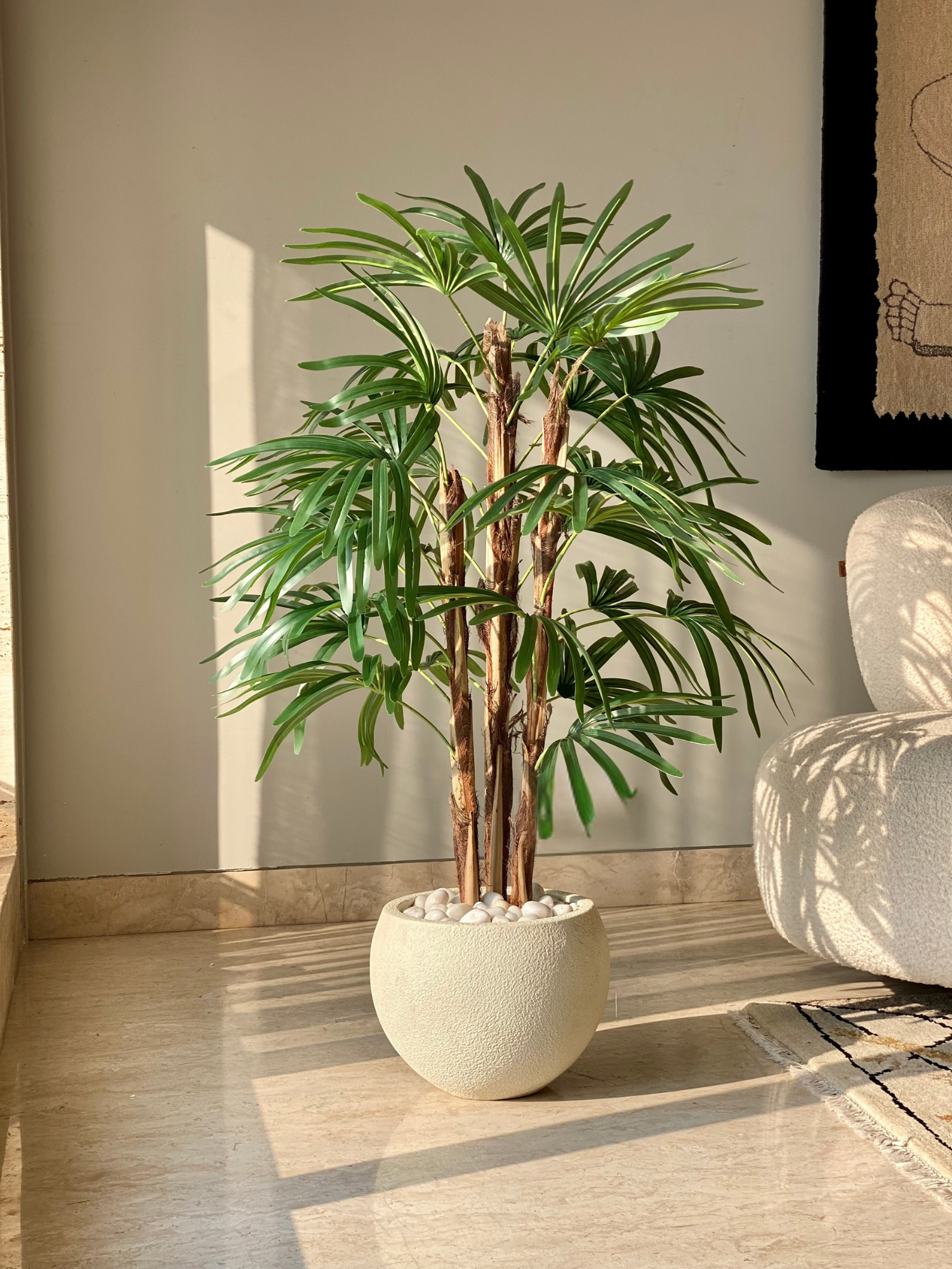 Artificial Rhapis Palm Tree - 4 Feet